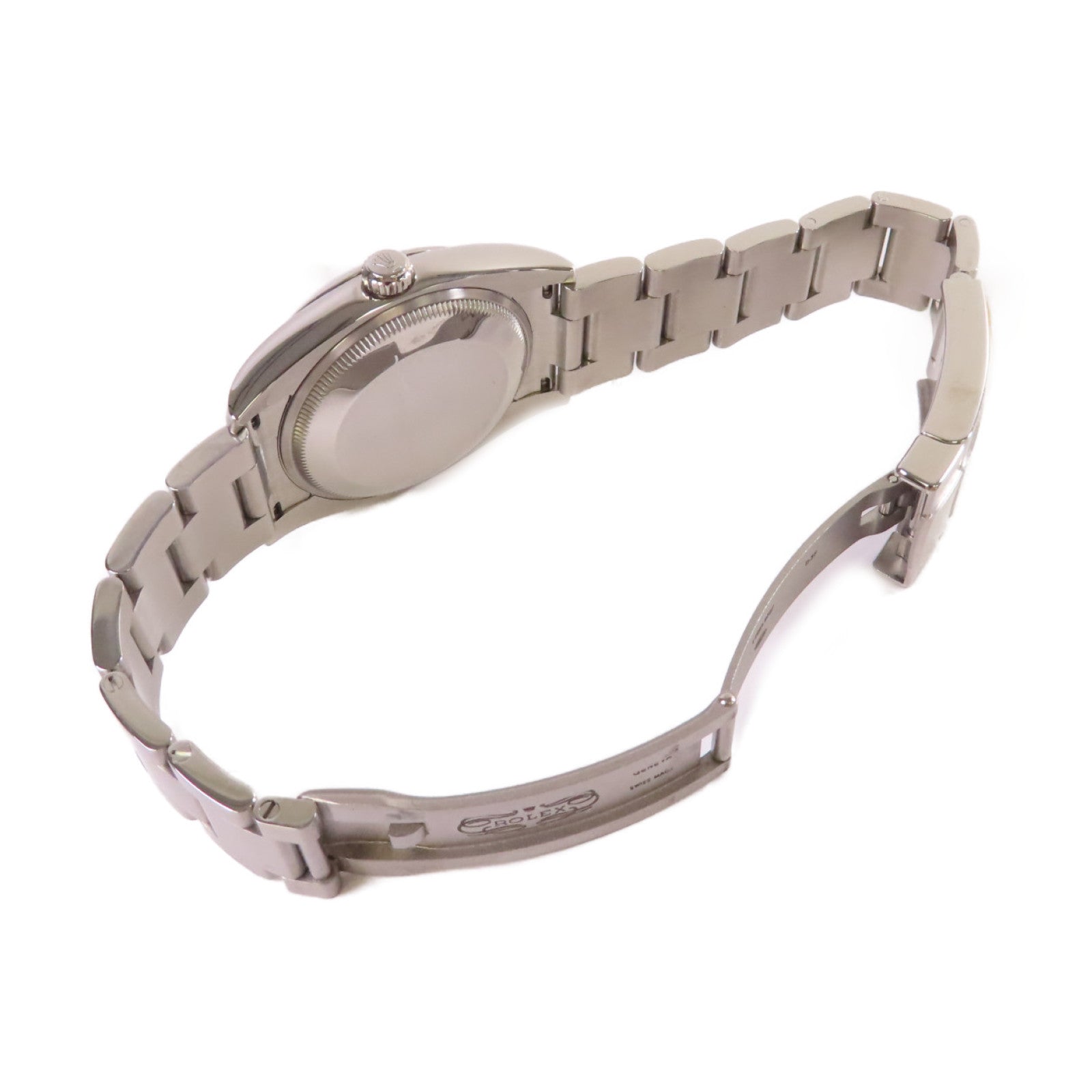 ROLEX Oyster Perpetual Watch不鏽鋼自動機芯手錶藍色