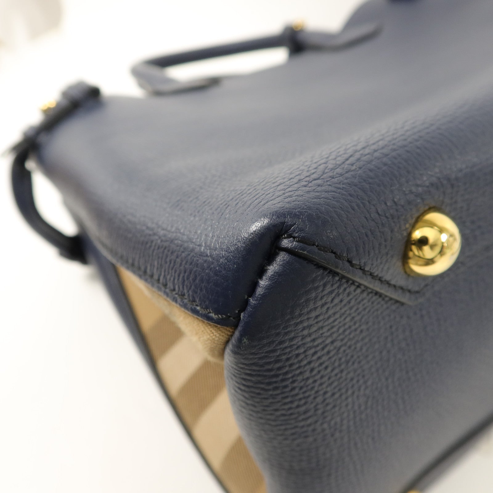 BURBERRY 牛皮皮革The Banner House手挽肩背兩用袋
