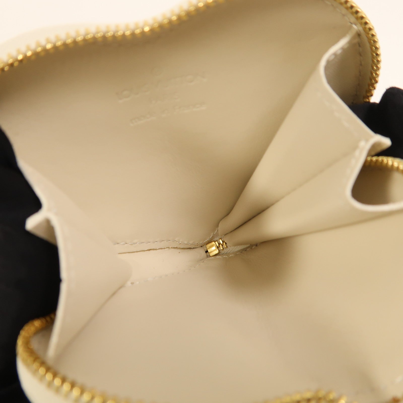 LOUIS VUITTON Monogram Vernis Coin Case Purse金扣零錢包