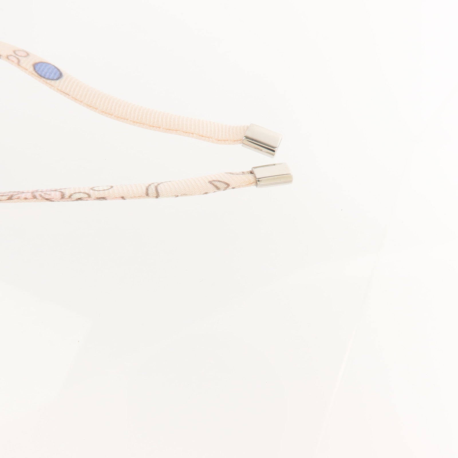 HERMES 【激減優惠】絲質Tourbillon Boot Motif Charm Twilly Ring項鍊