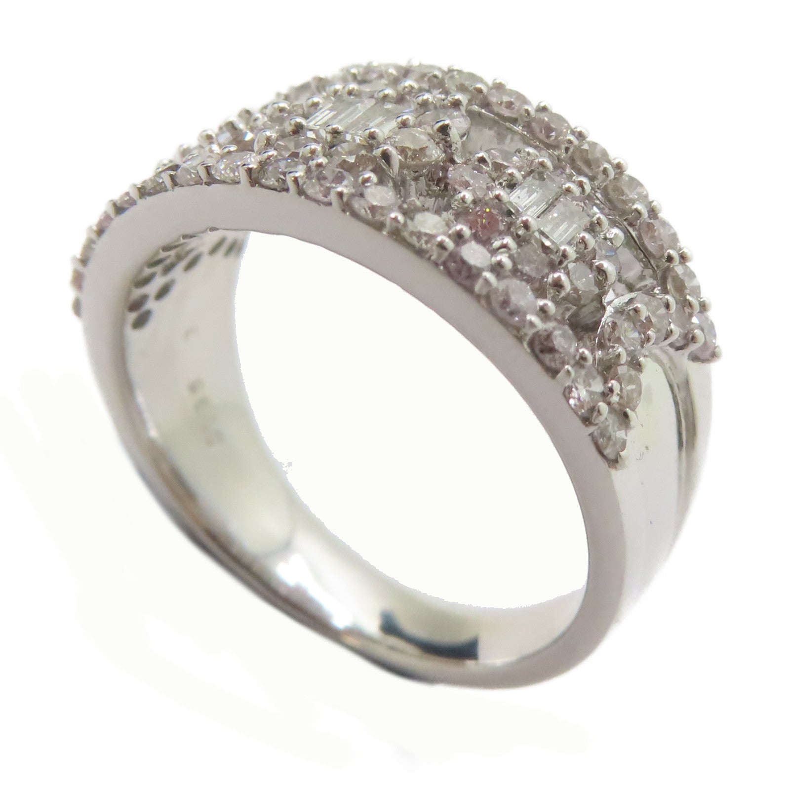 JEWELRY 18K白金Diamond Ring 1.35ct鑽石戒指US#7