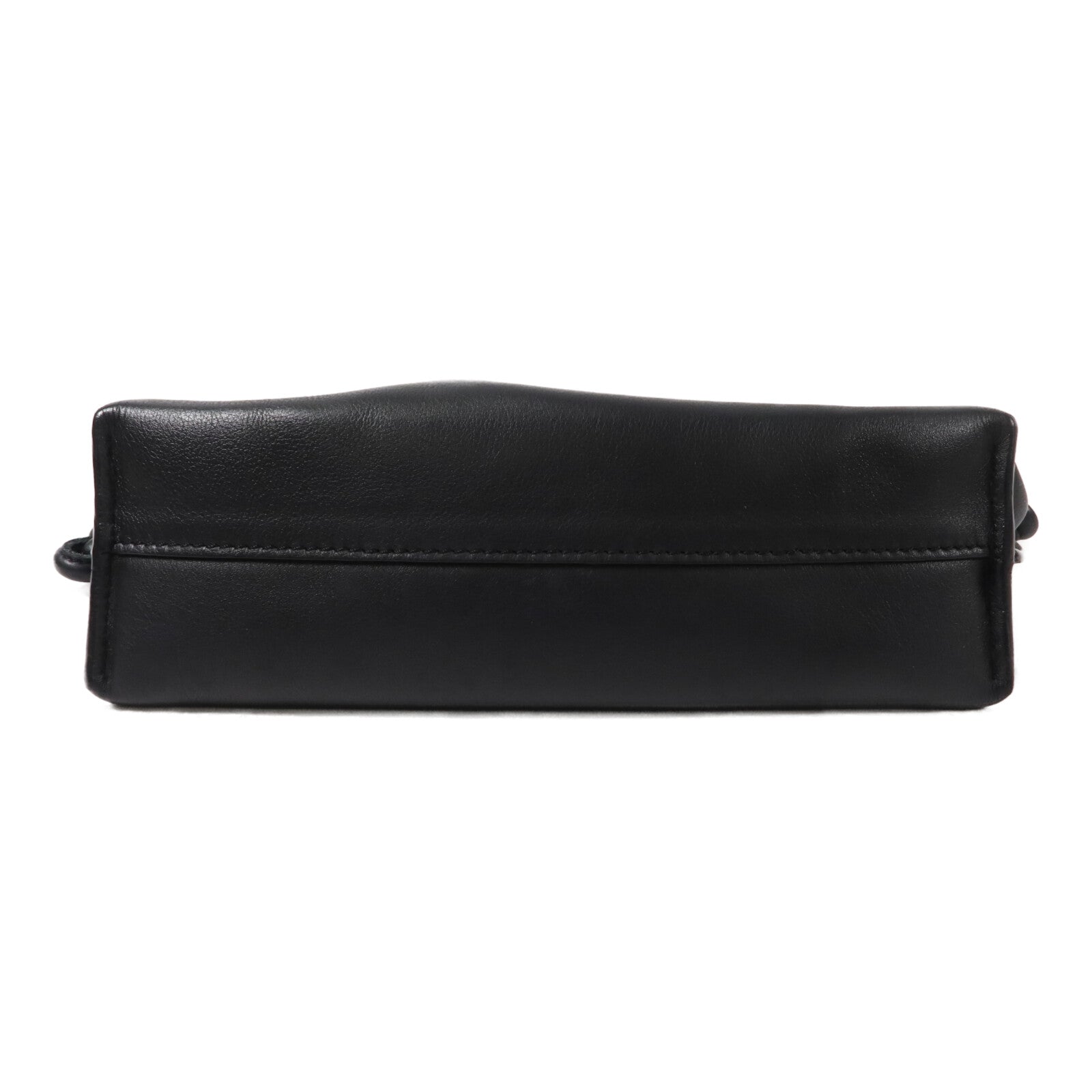 LOEWE 羊皮皮革Mini Flamenco Clutch With Chain鏈帶肩背袋