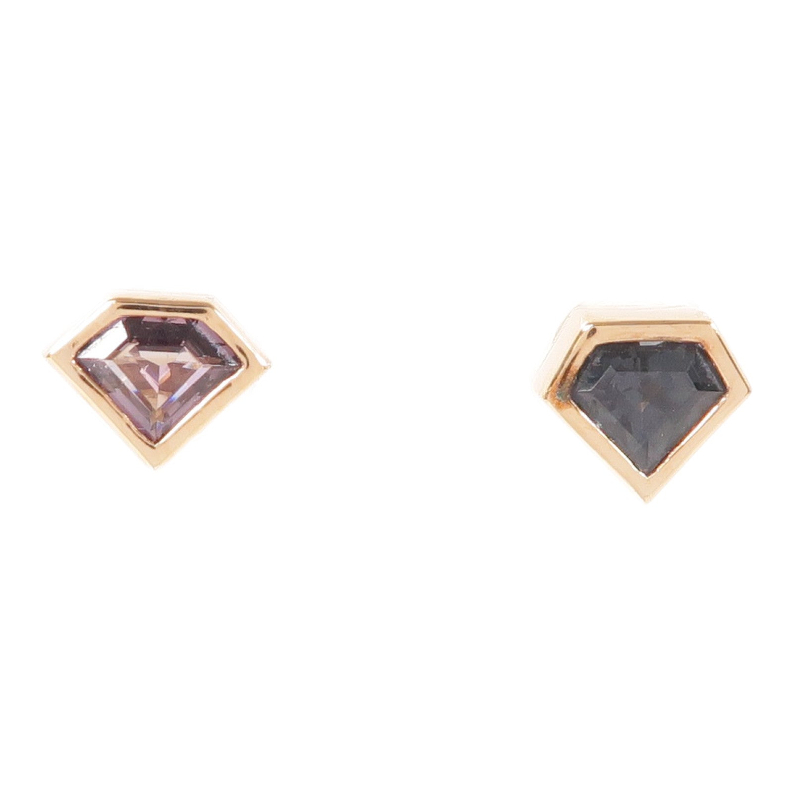 JEWELRY 【激減優惠】18K玫瑰金Earrings1.33ct尖晶石/0.81ct尖晶石耳環