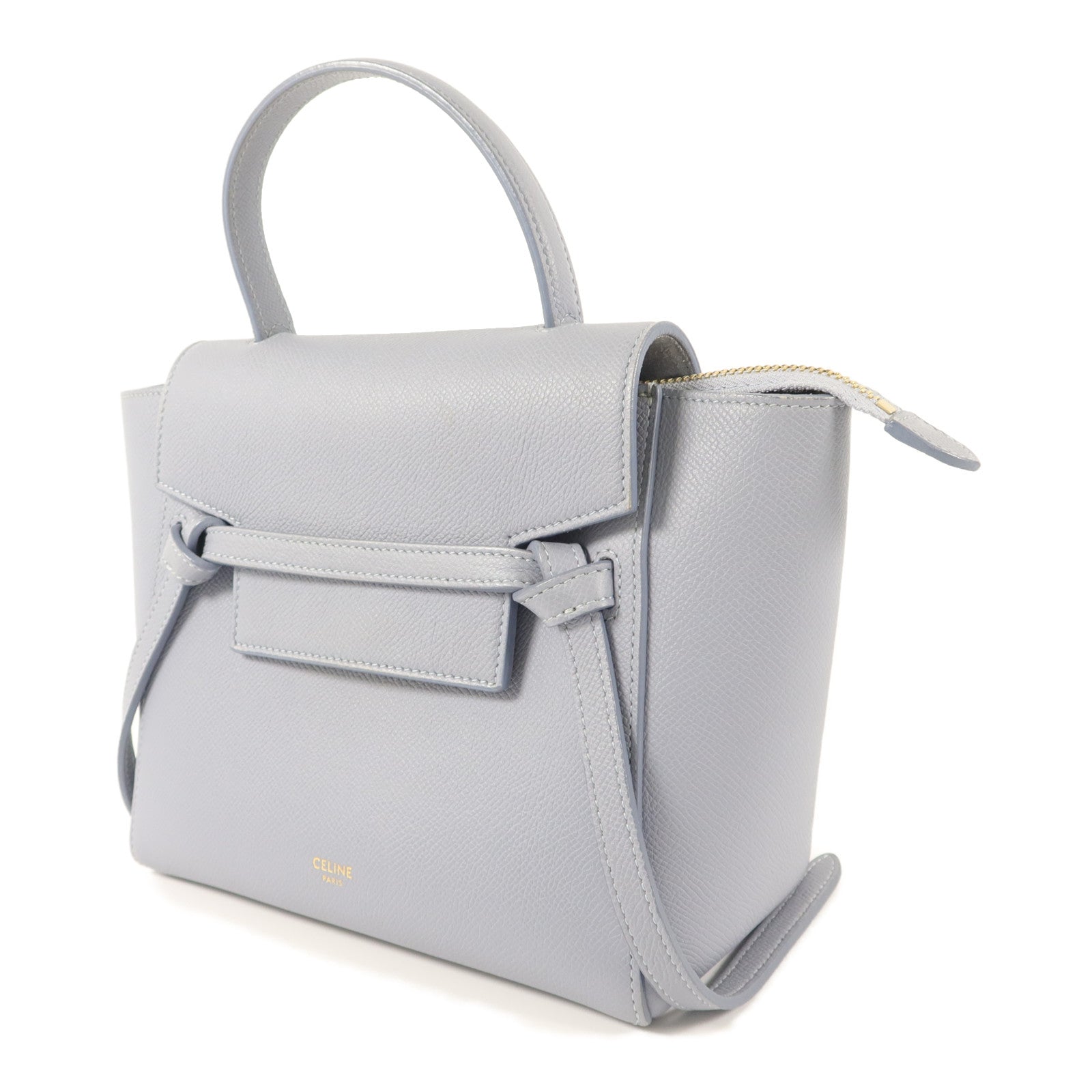 CELINE 牛皮皮革Nano Belt手挽肩背兩用袋