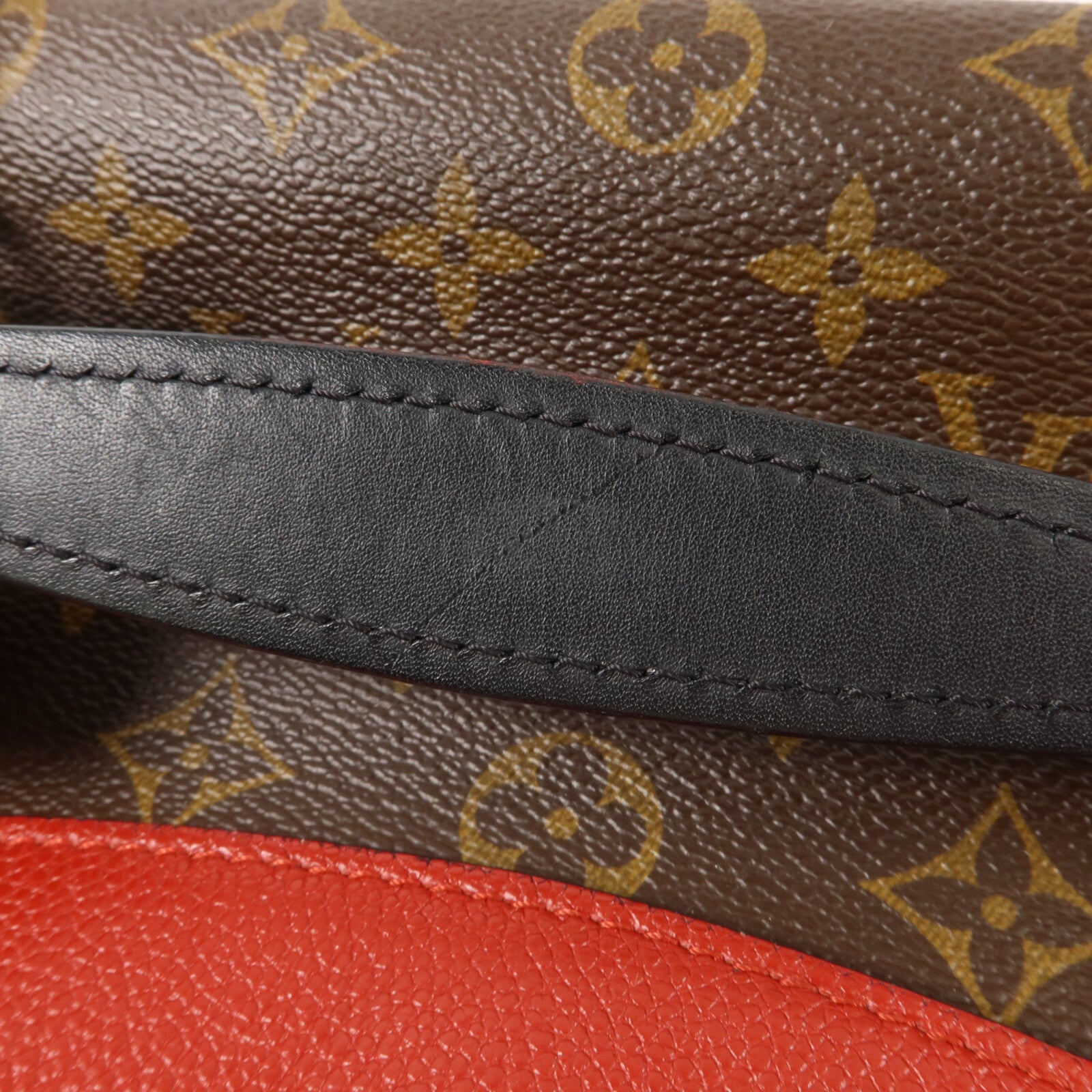 LOUIS VUITTON Monogram Saint Placide金扣肩背袋