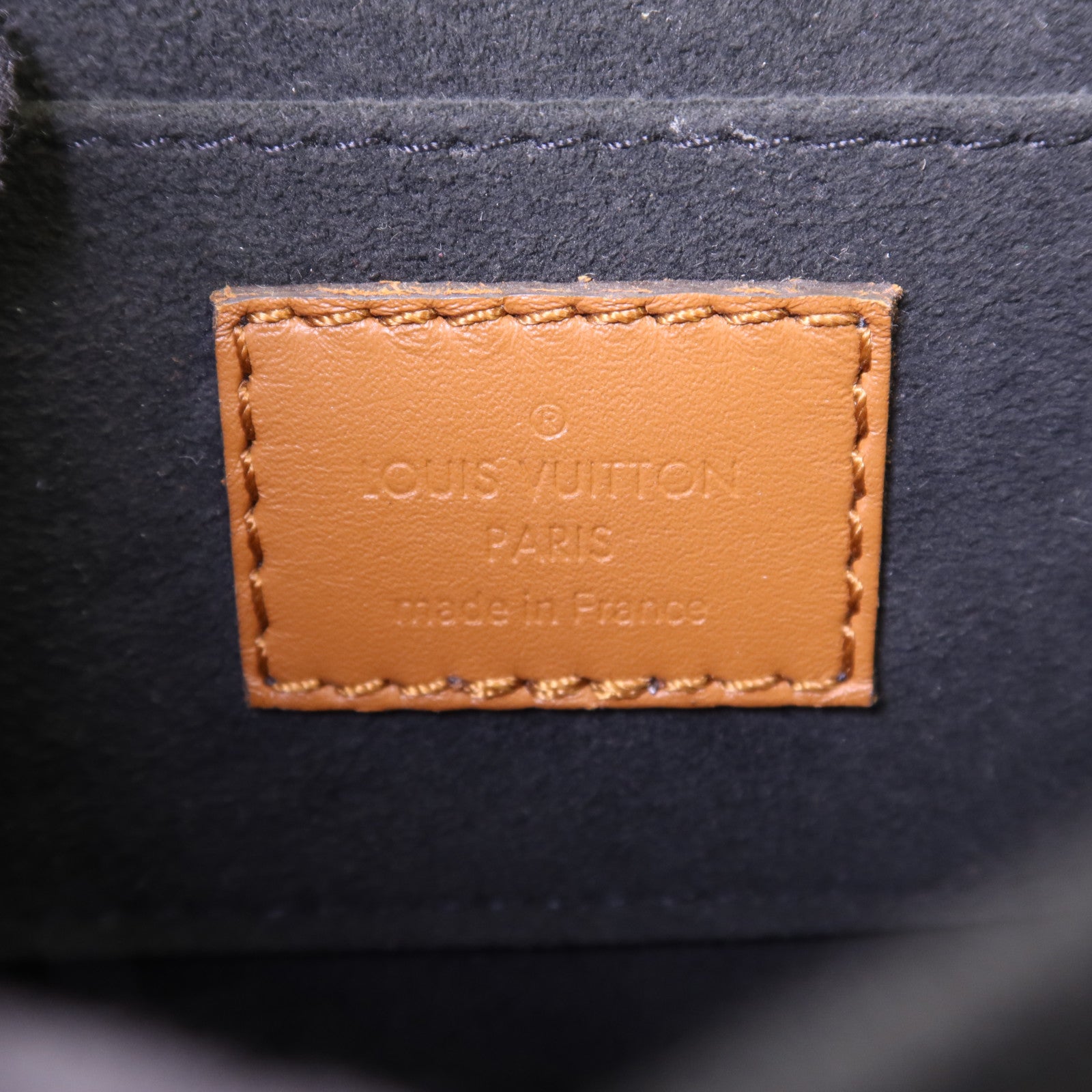 LOUIS VUITTON 【激減優惠】Monogram Reverse Mini Dauphine金扣肩背袋