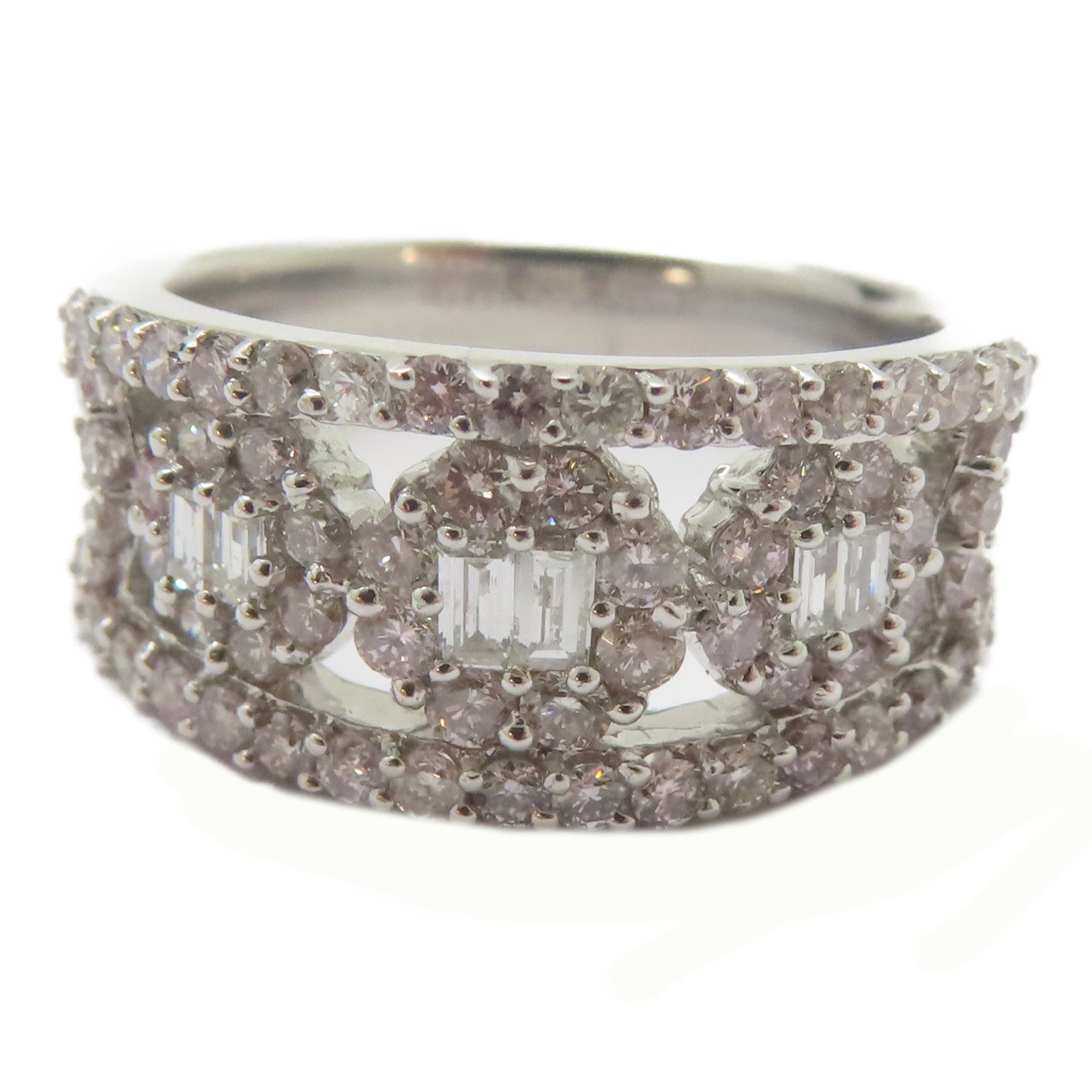 JEWELRY 18K白金Diamond Ring 1.35ct鑽石戒指US#7