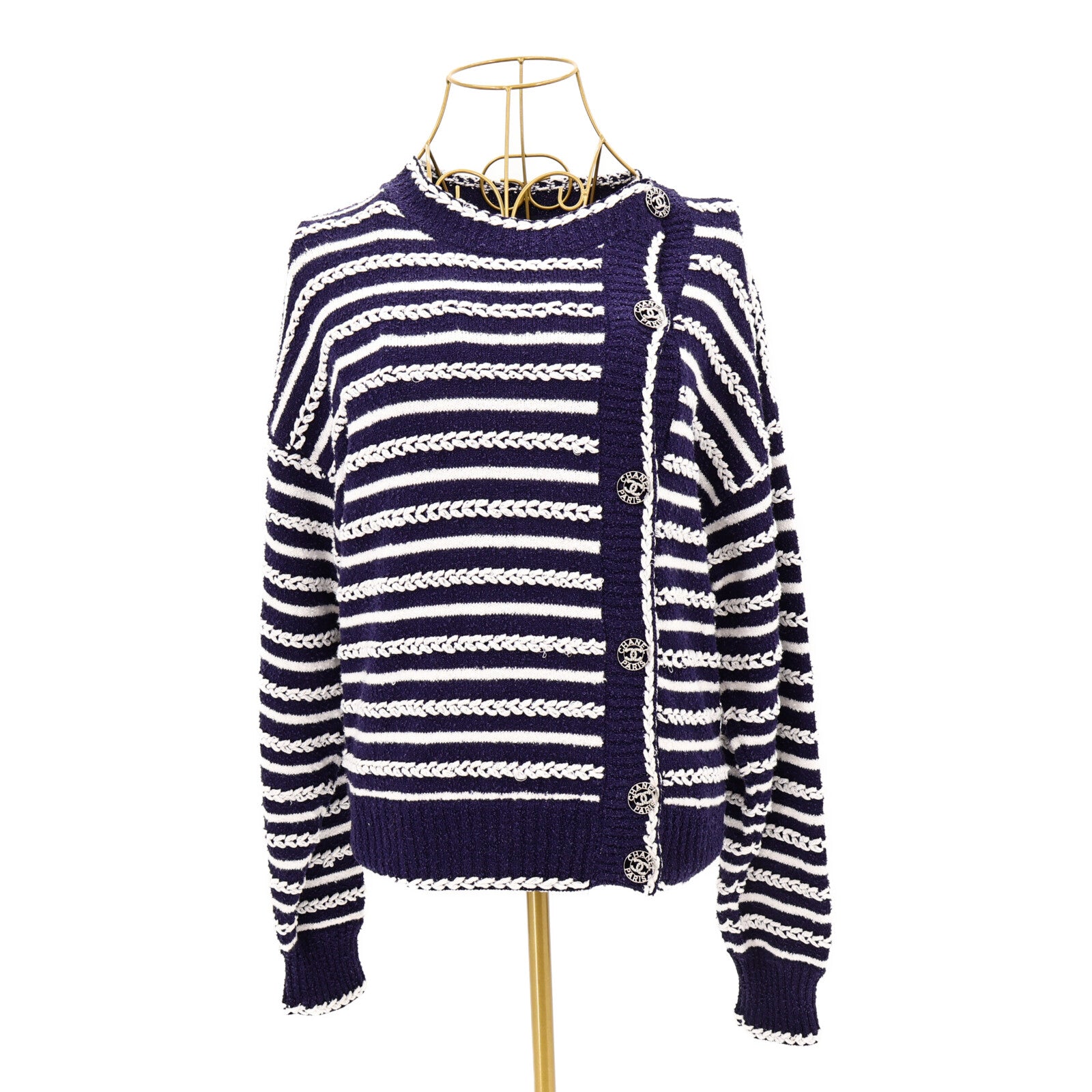 CHANEL Cotton/Linen Cardigan針織