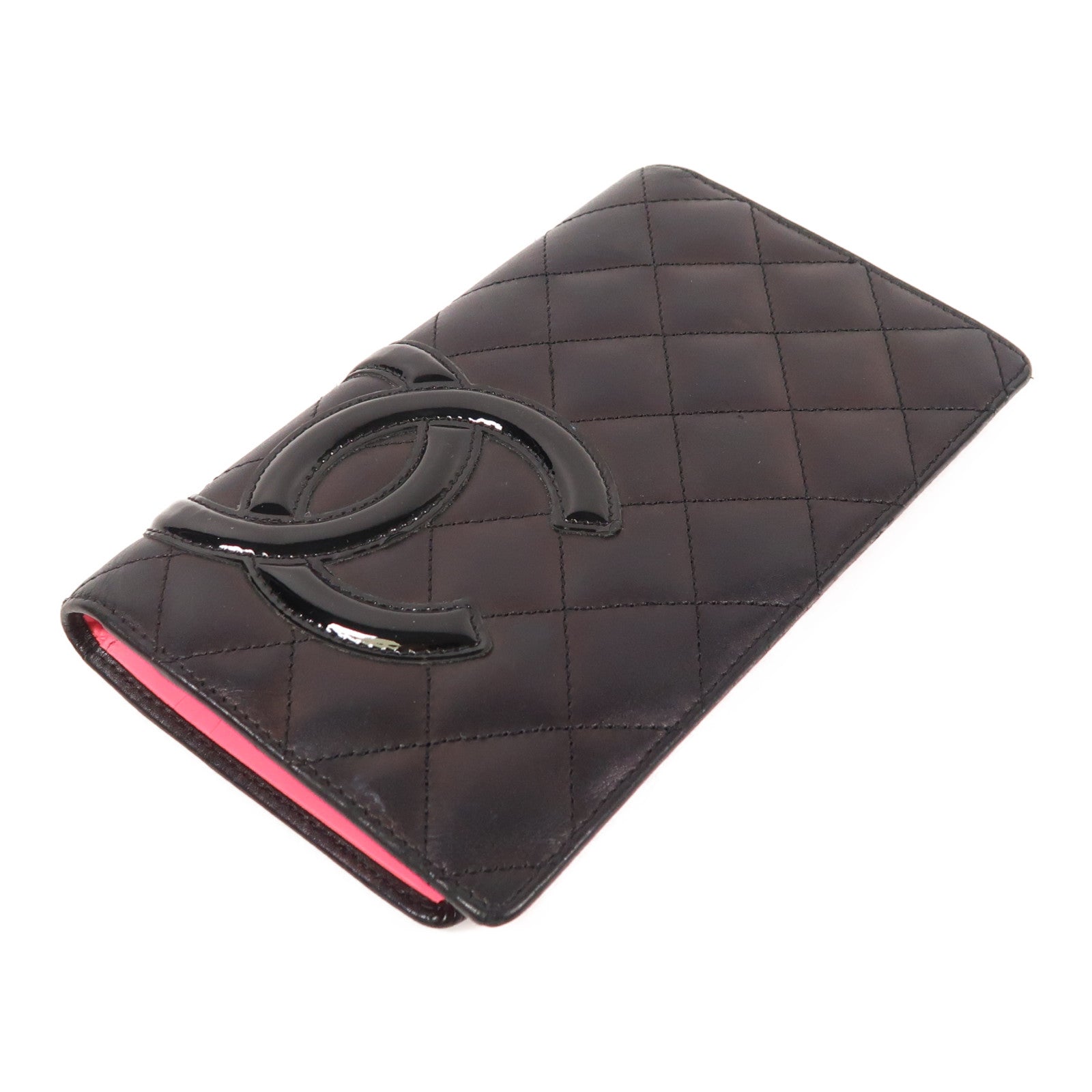CHANEL 牛皮皮革Cambon Long Wallet長錢包