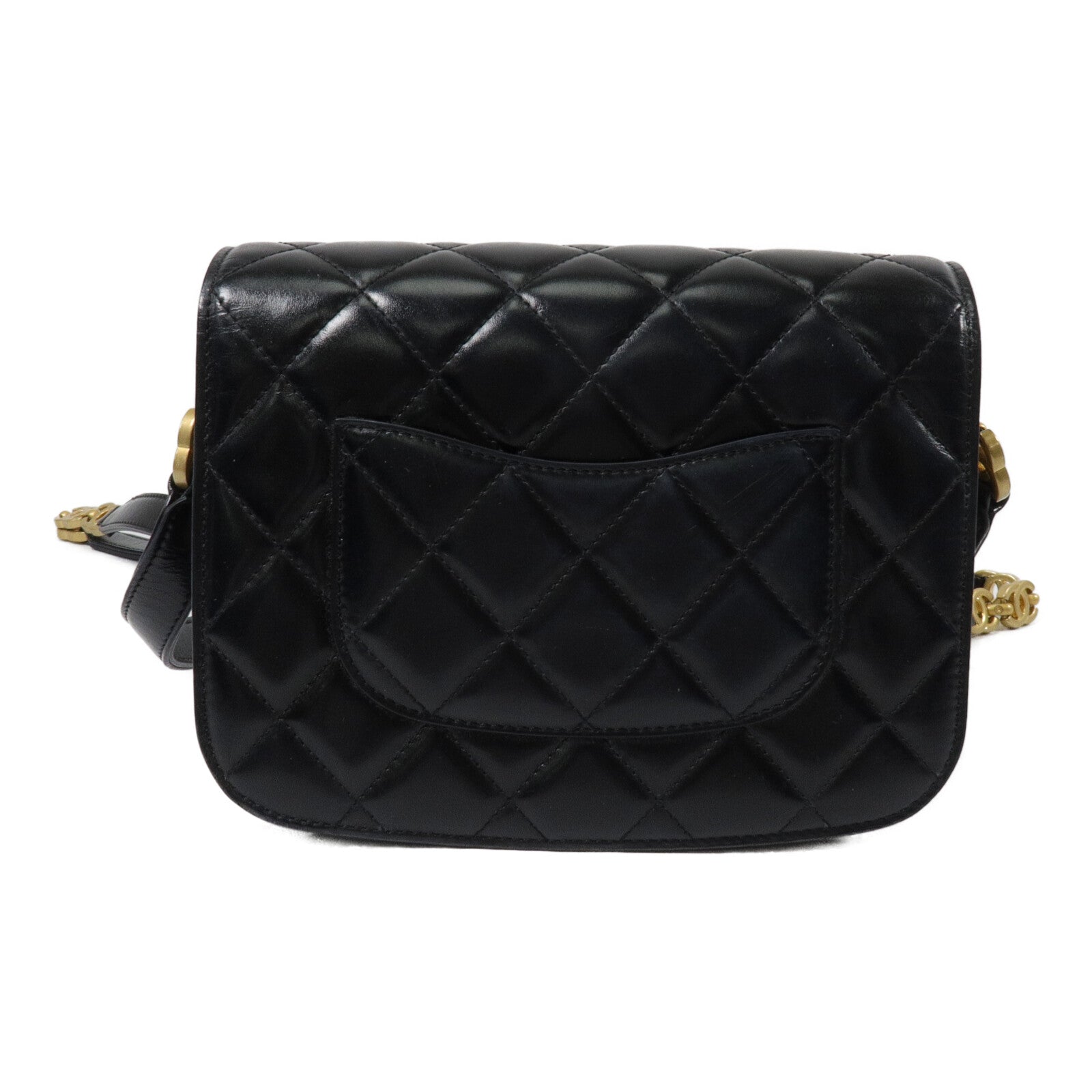 CHANEL 牛皮皮革Mini Messenger Bag