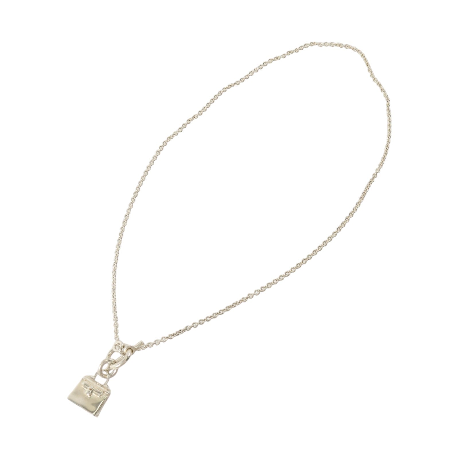 HERMES 925純銀Amulettes Birkin Pendant Necklace項鏈