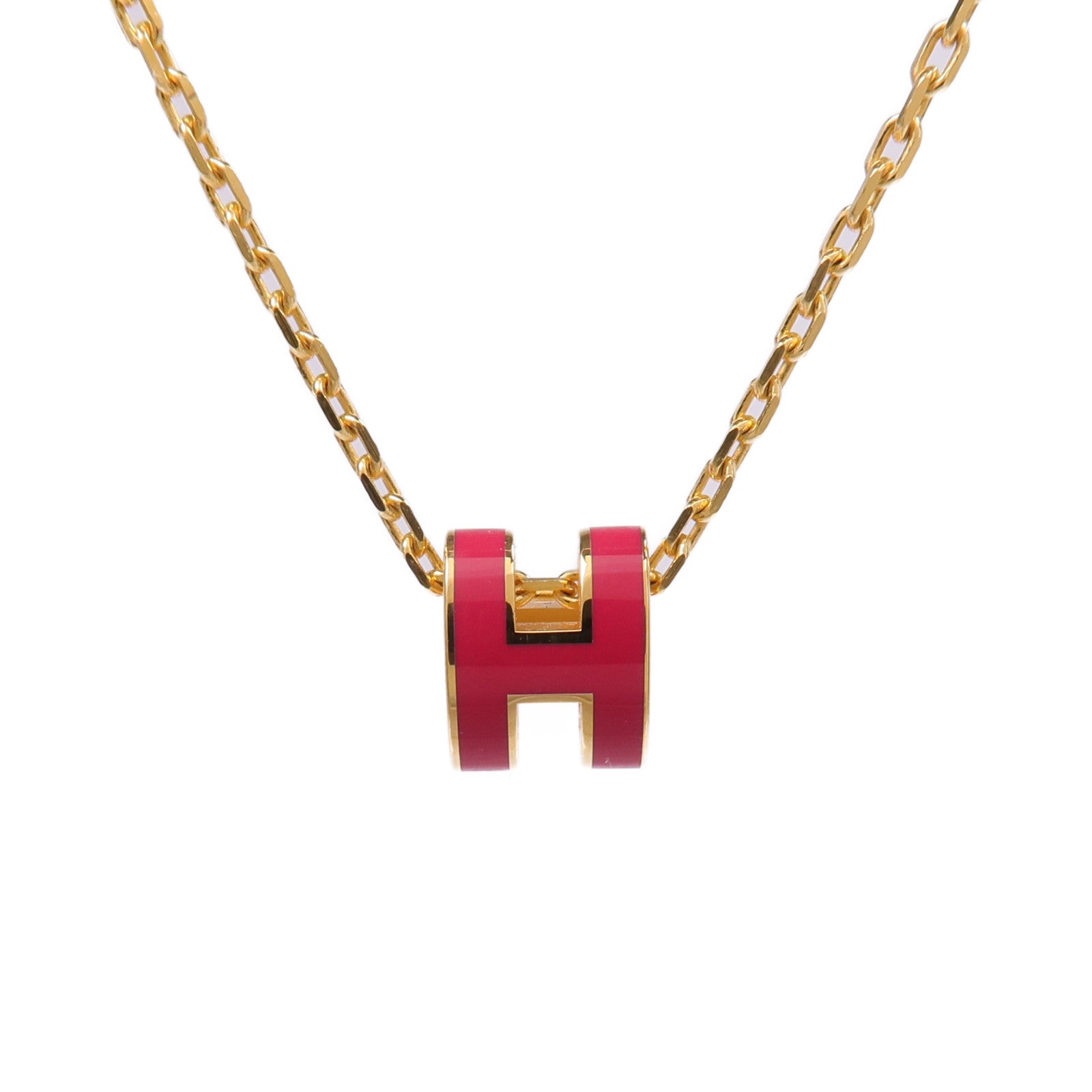 HERMES 金屬Mini Pop H項鍊