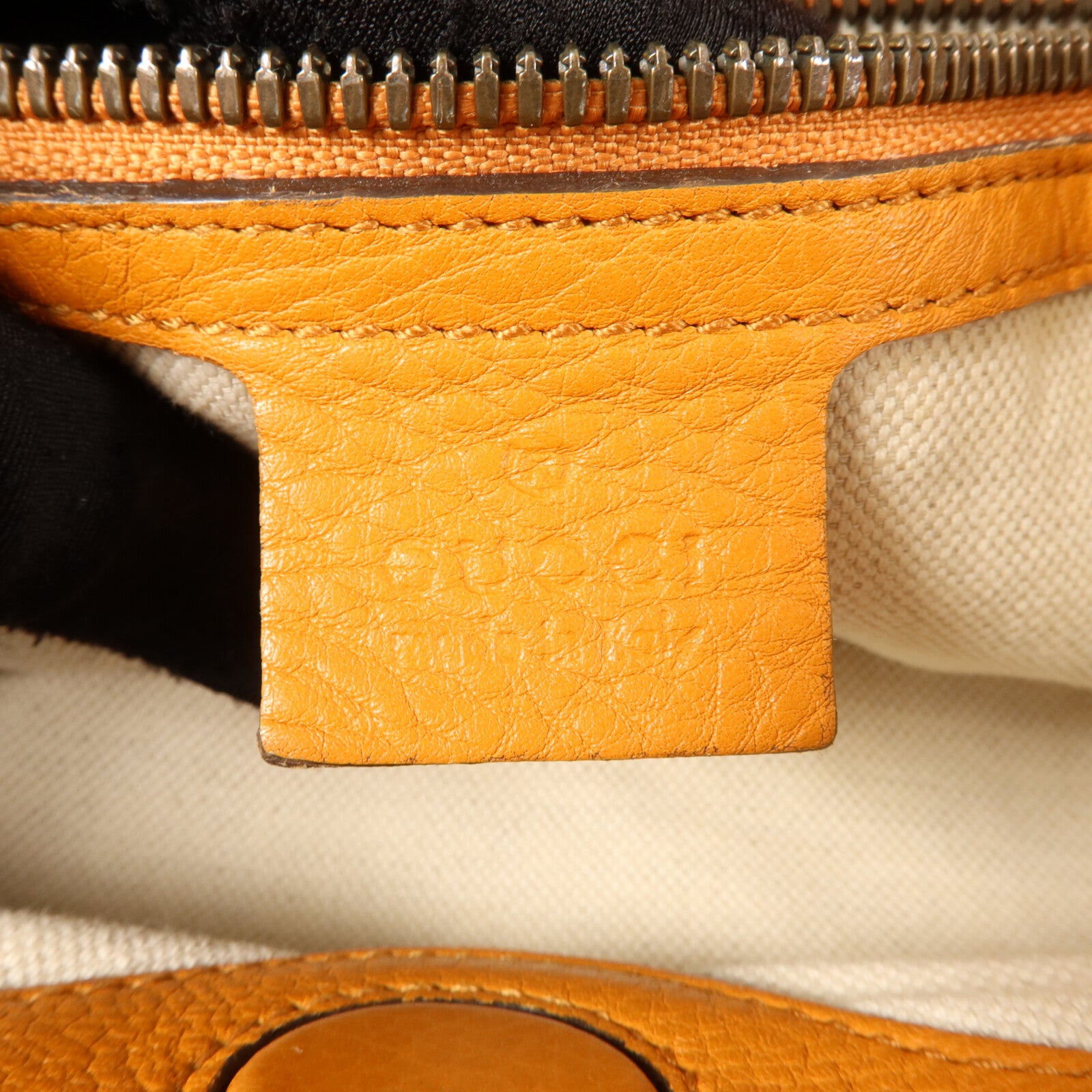 GUCCI 牛皮皮革Bamboo Shopper手挽肩背兩用袋