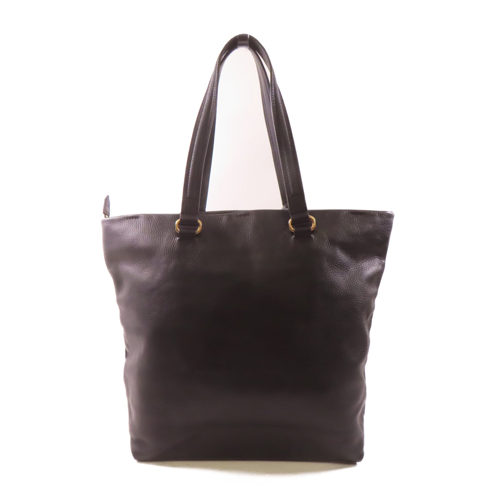 SELECTION 牛皮皮革Emporio Armani Shoulder Bag金扣肩背袋黑色