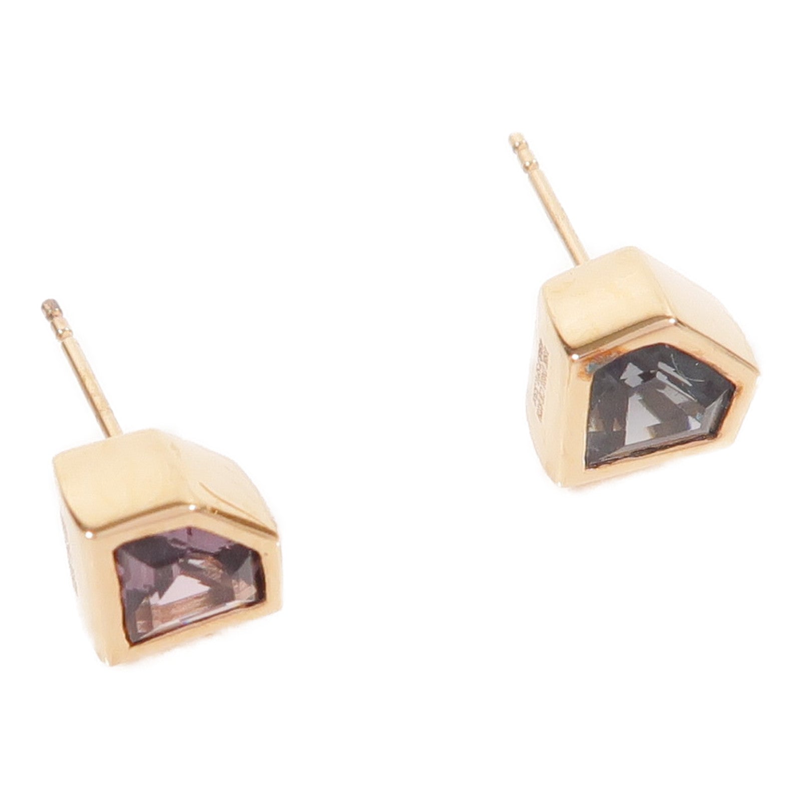 JEWELRY 【激減優惠】18K玫瑰金Earrings1.33ct尖晶石/0.81ct尖晶石耳環