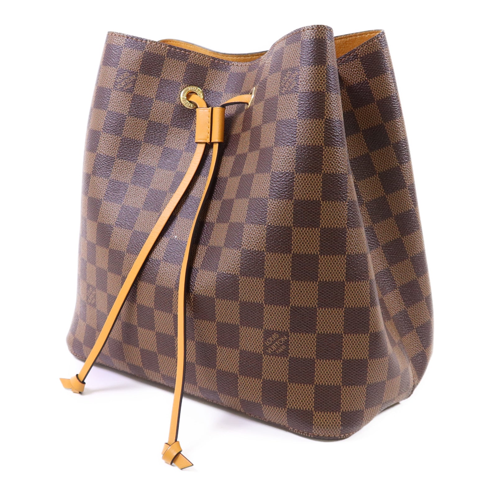 LOUIS VUITTON Damier NeoNoe金扣肩背袋