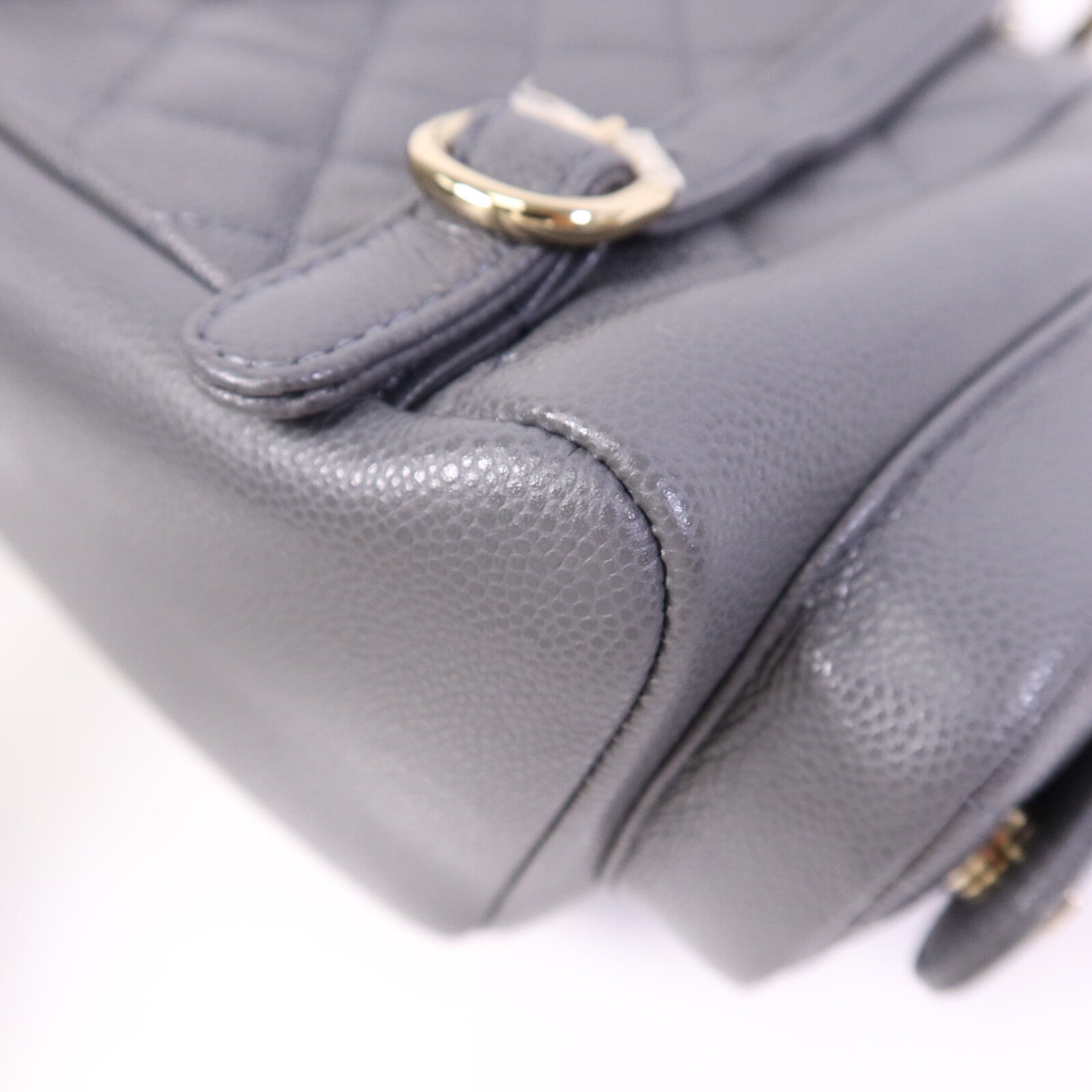 CHANEL 牛皮皮革Duma Backpack金扣背包