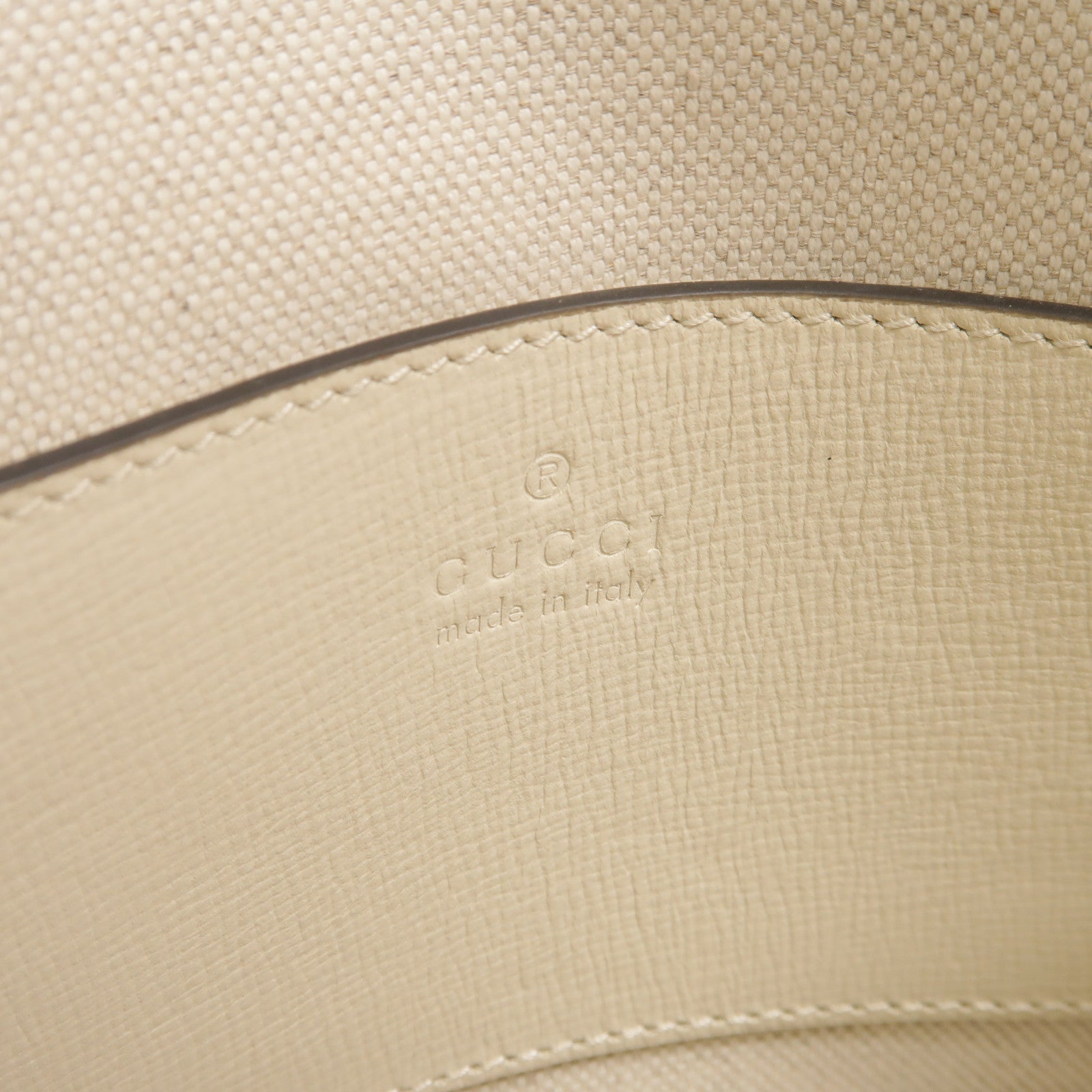 GUCCI 塗層帆布Horsebit 1955 Mini Top Handle Bag手挽肩背兩用袋