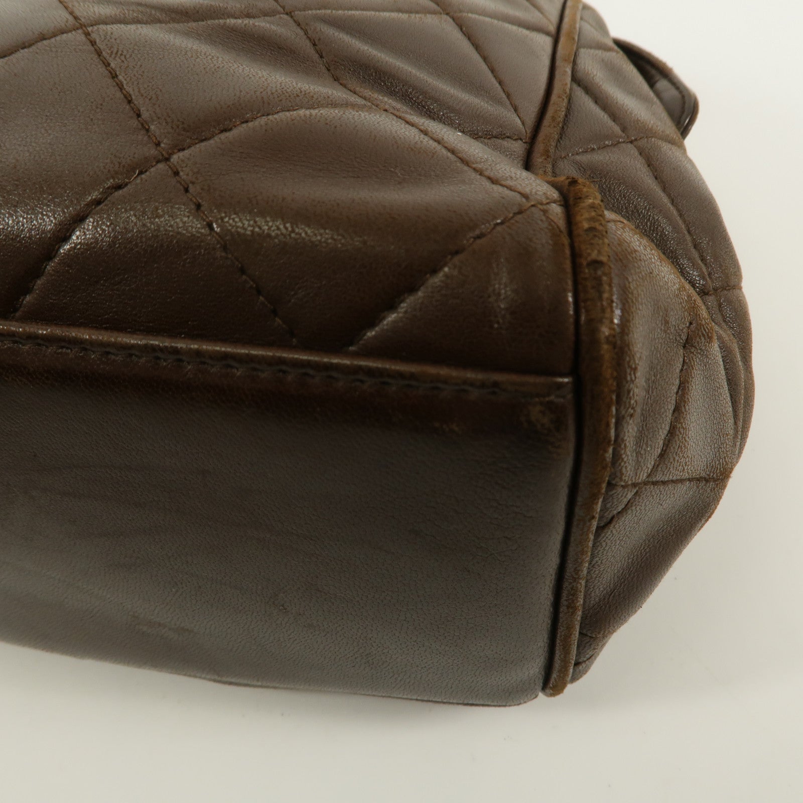 CHANEL 羊皮皮革Vintage Hand Bag手挽袋