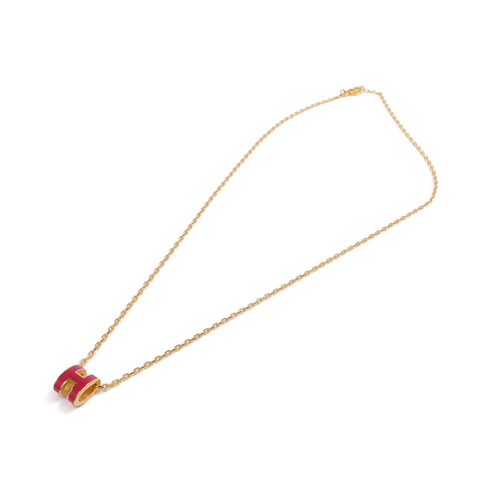 HERMES 金屬Mini Pop H項鍊