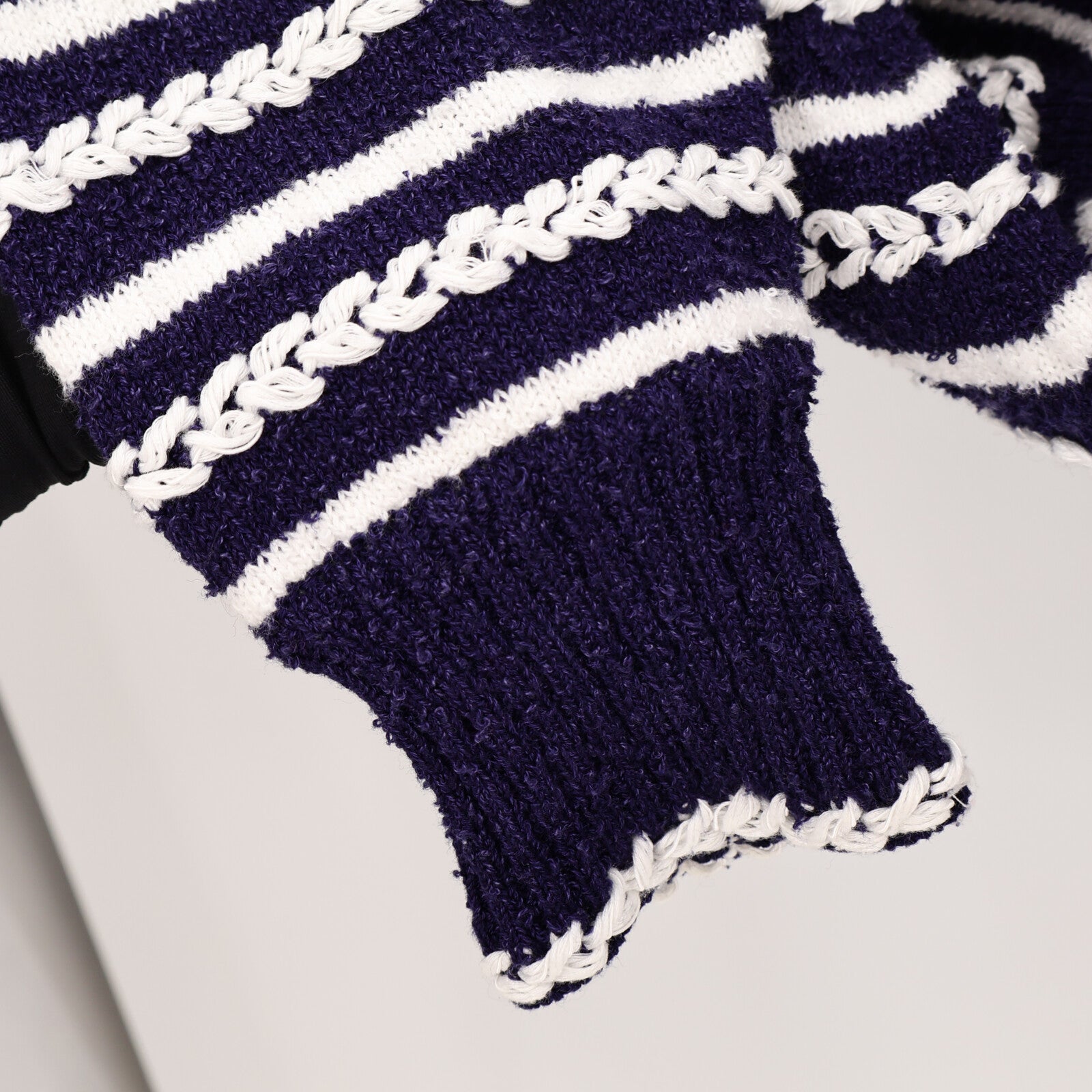 CHANEL Cotton/Linen Cardigan針織