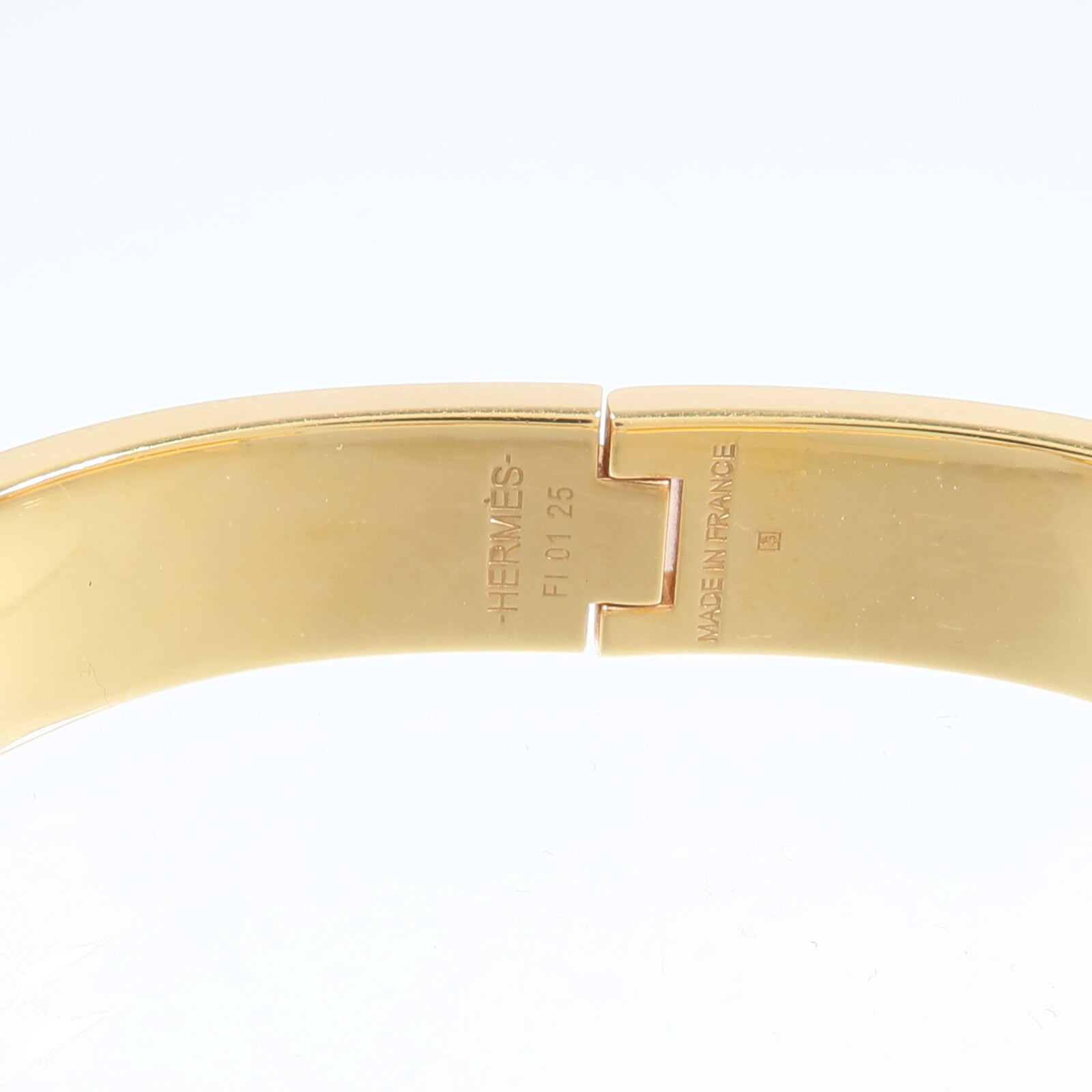 HERMES 琺瑯/金屬Clic H Bracelet手鐲