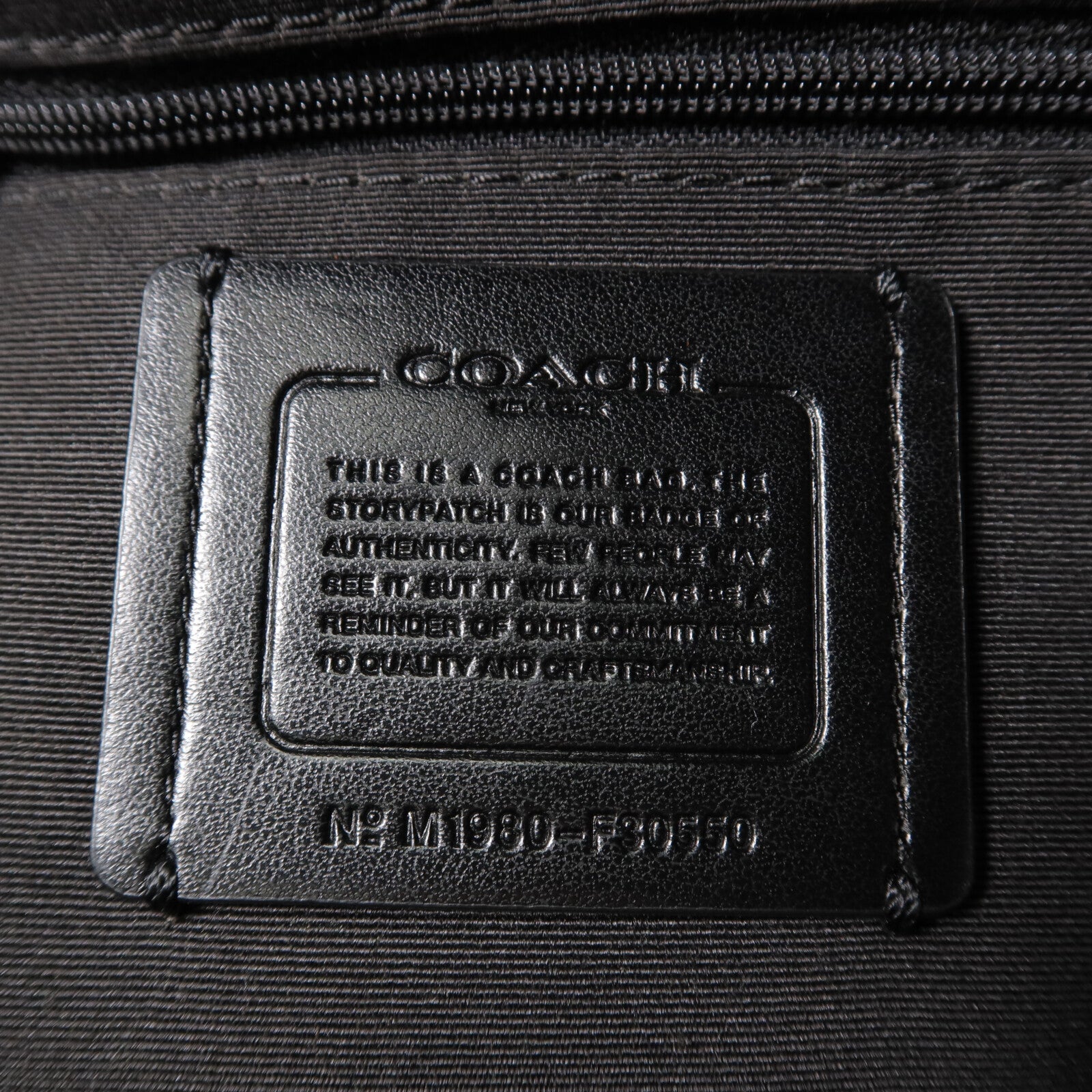 COACH 牛皮皮革Backpack背包
