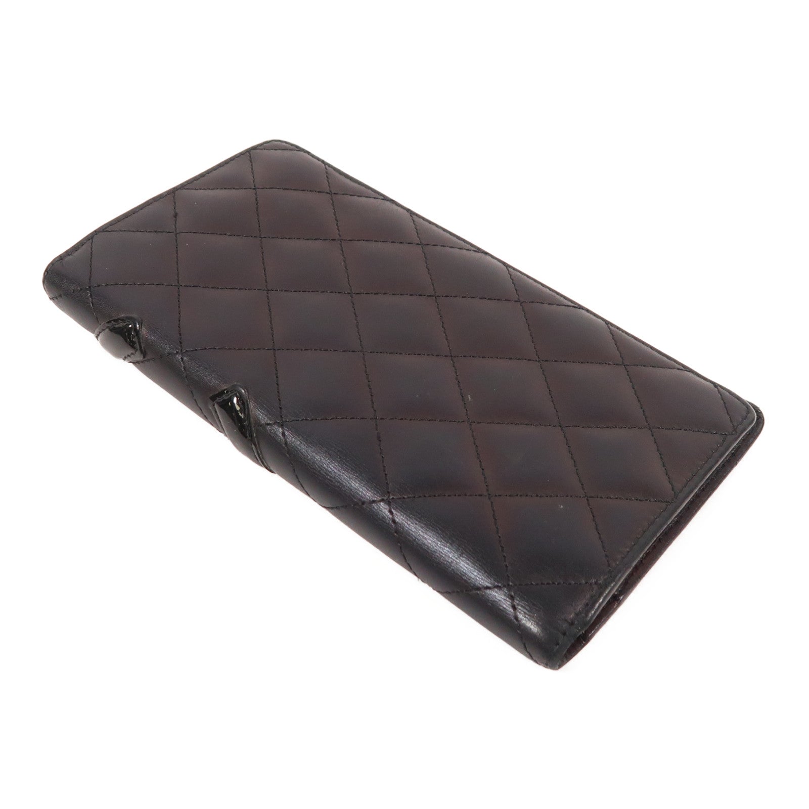 CHANEL 牛皮皮革Cambon Long Wallet長錢包