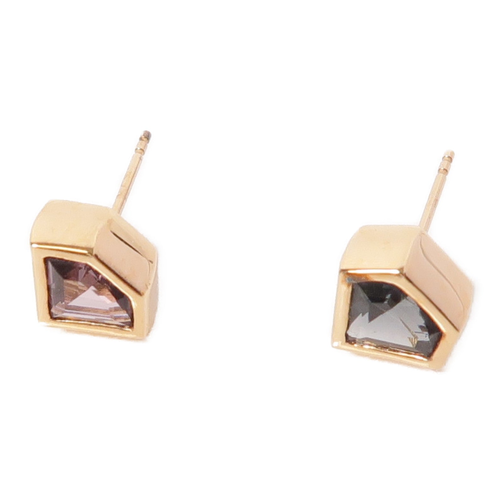 JEWELRY 【激減優惠】18K玫瑰金Earrings1.33ct尖晶石/0.81ct尖晶石耳環