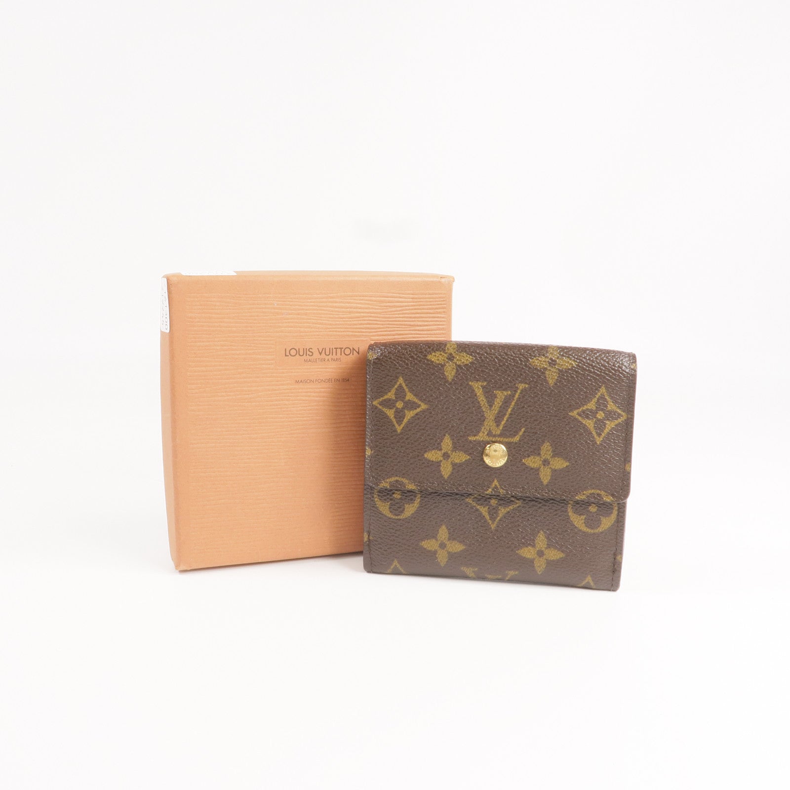 LOUIS VUITTON Monogram Wallet金扣錢包