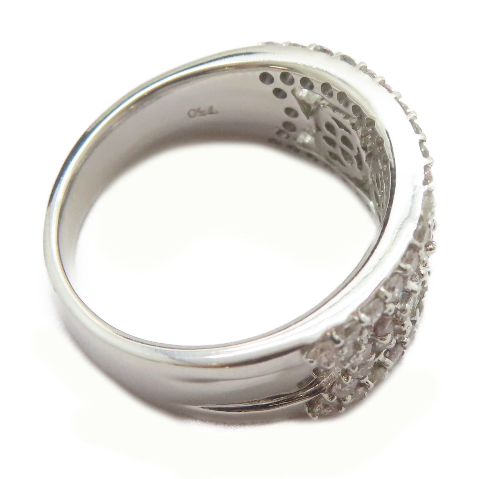 JEWELRY 18K白金Diamond Ring 1.35ct鑽石戒指US#7