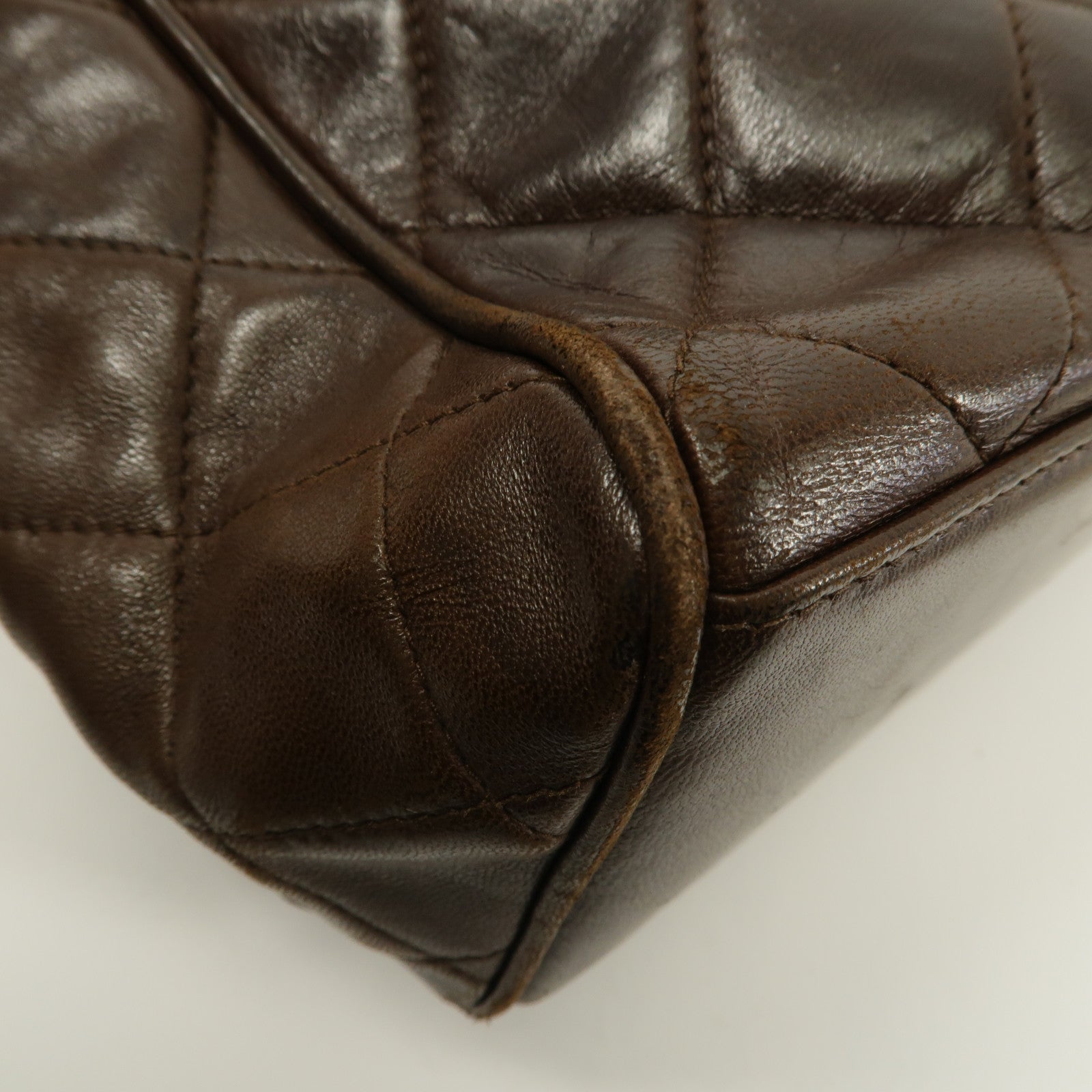 CHANEL 羊皮皮革Vintage Hand Bag手挽袋