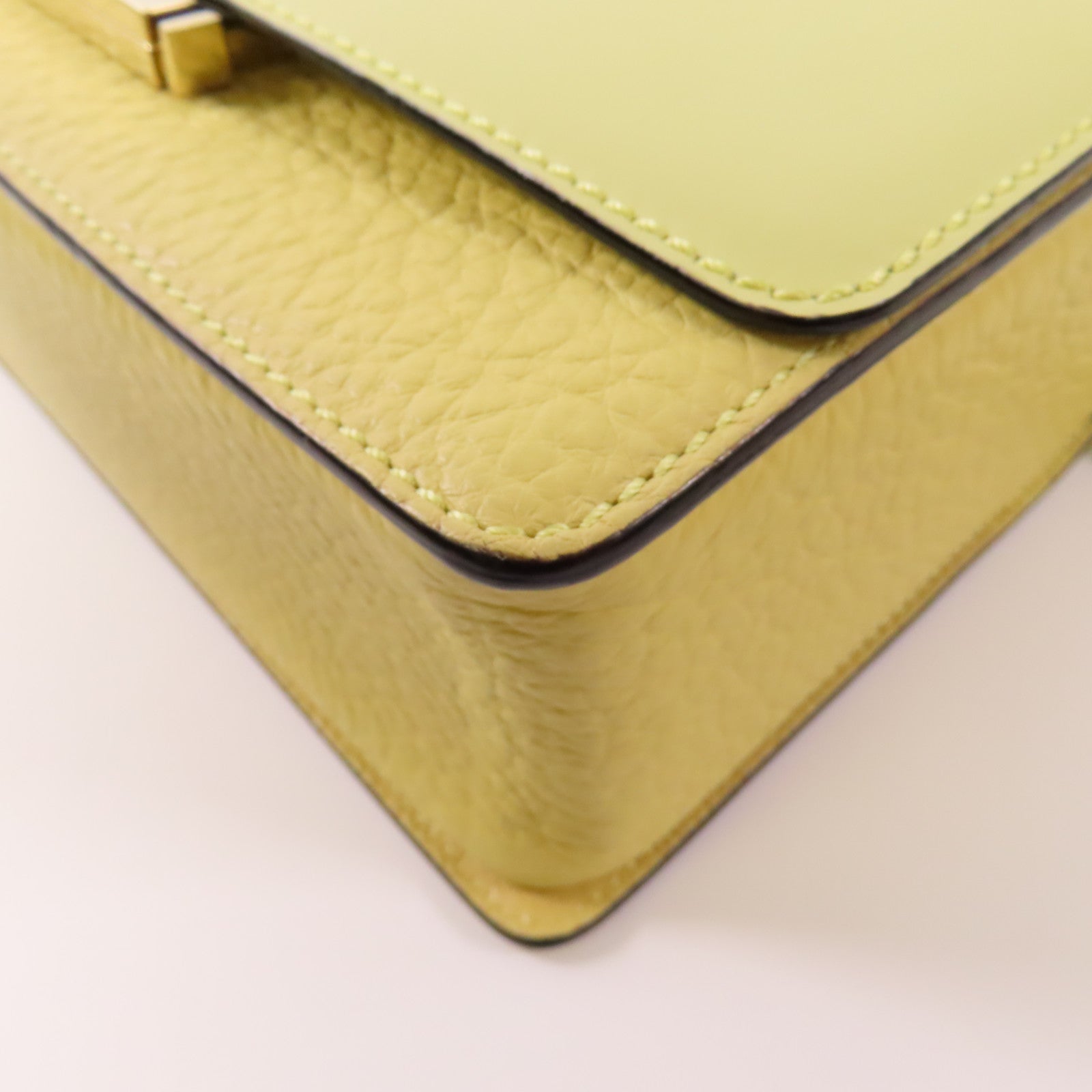 JIMMY CHOO 牛皮皮革Shoulder Bag金扣手挽肩背兩用袋