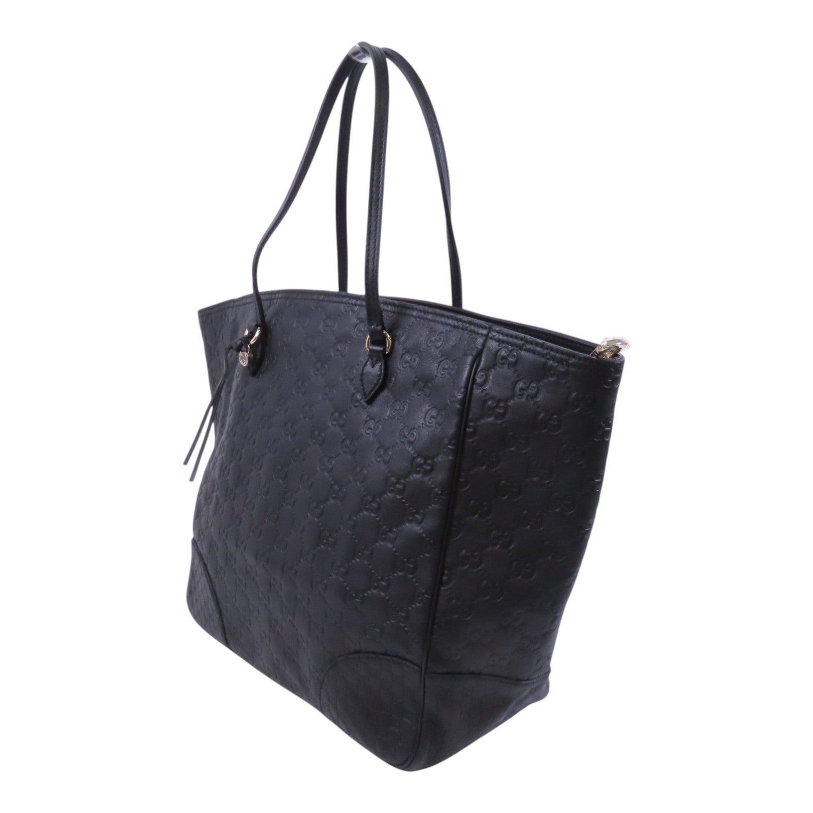 GUCCI 牛皮皮革Tote Bag金扣肩背袋