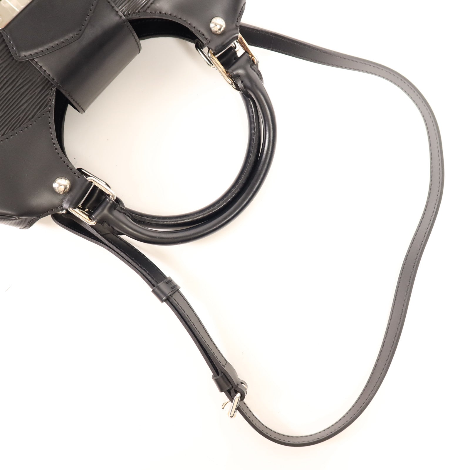 LOUIS VUITTON Epi Sac Montaigne銀扣手挽肩背兩用袋