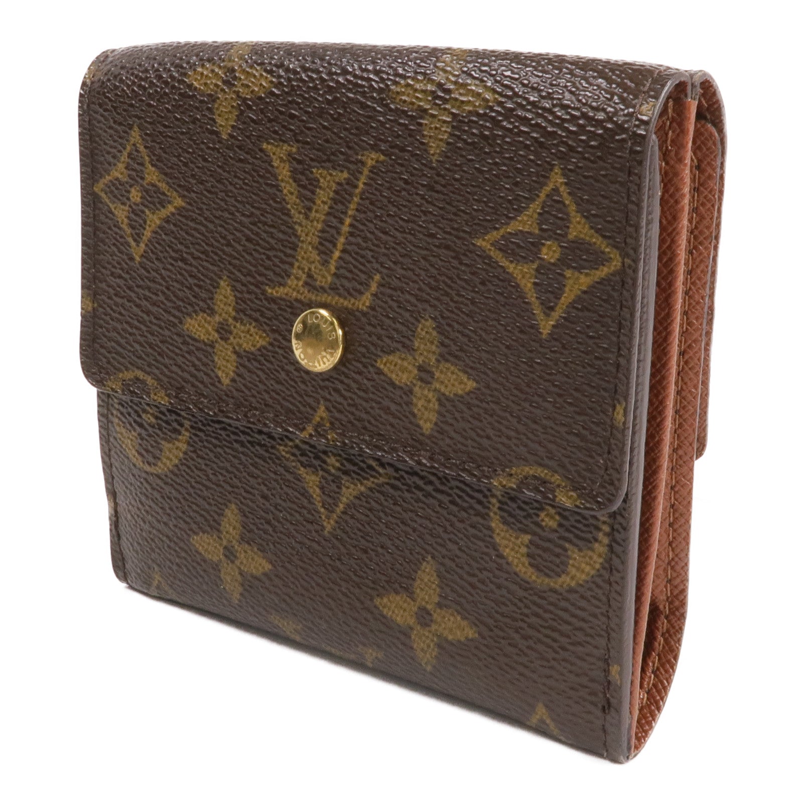 LOUIS VUITTON 【激減優惠】Monogram Wallet金扣錢包