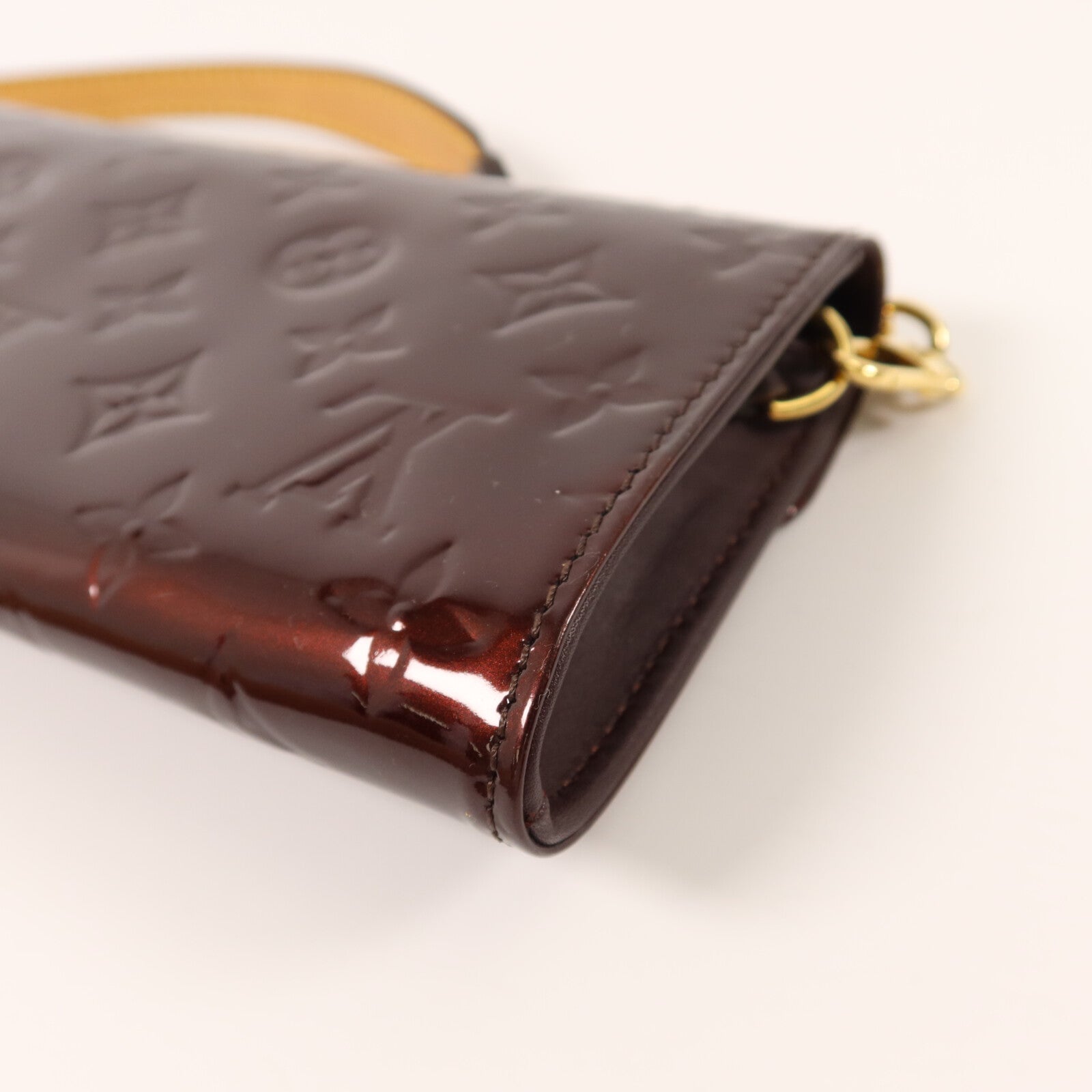LOUIS VUITTON Monogram Vernis Sunset Boulvevard鏈帶肩背袋
