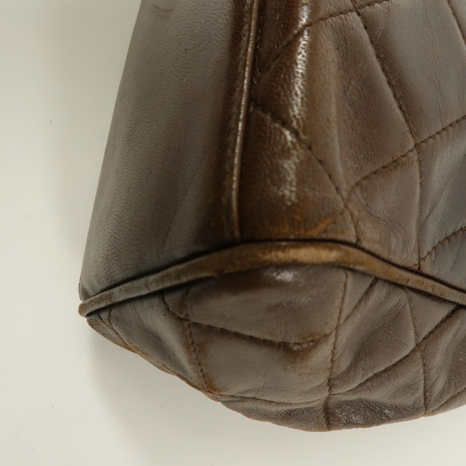 CHANEL 羊皮皮革Vintage Hand Bag手挽袋