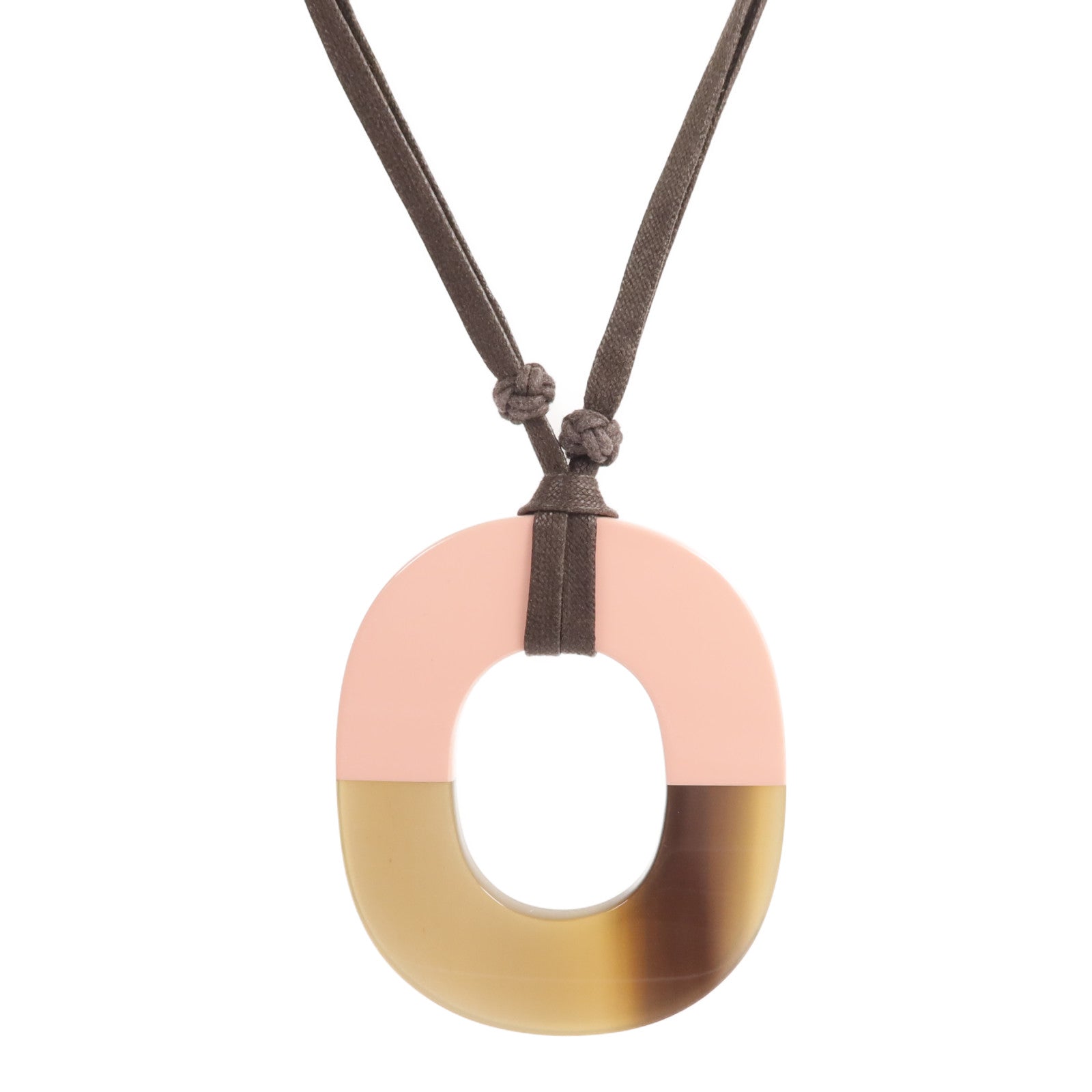 HERMES 【激減優惠】水牛角Isthme Necklace項鍊