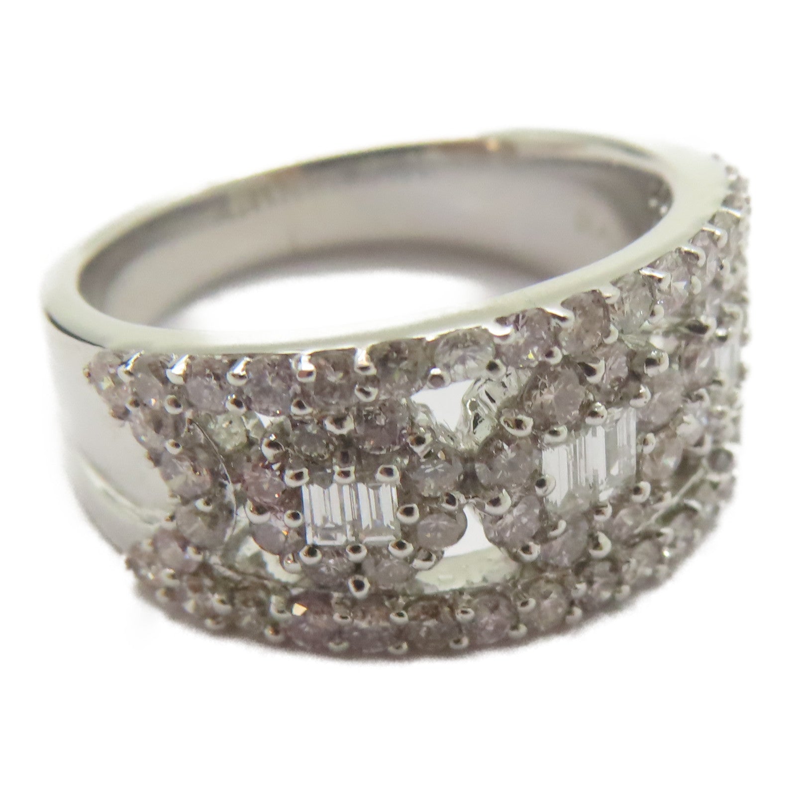 JEWELRY 18K白金Diamond Ring 1.35ct鑽石戒指US#7