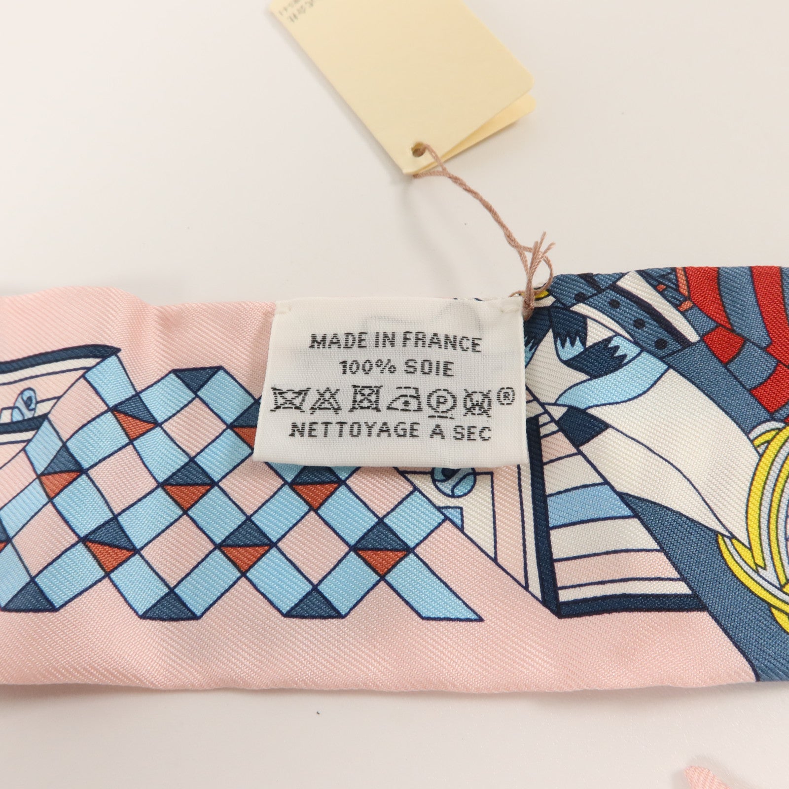 HERMES 絲質Twilly絲巾