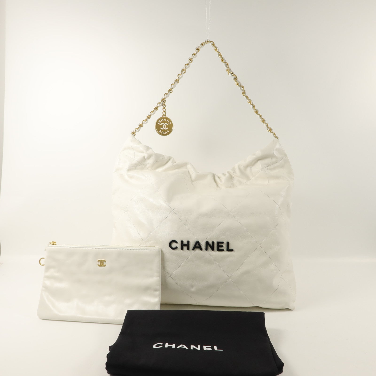CHANEL 牛皮皮革Chanel 22 Medium肩背袋