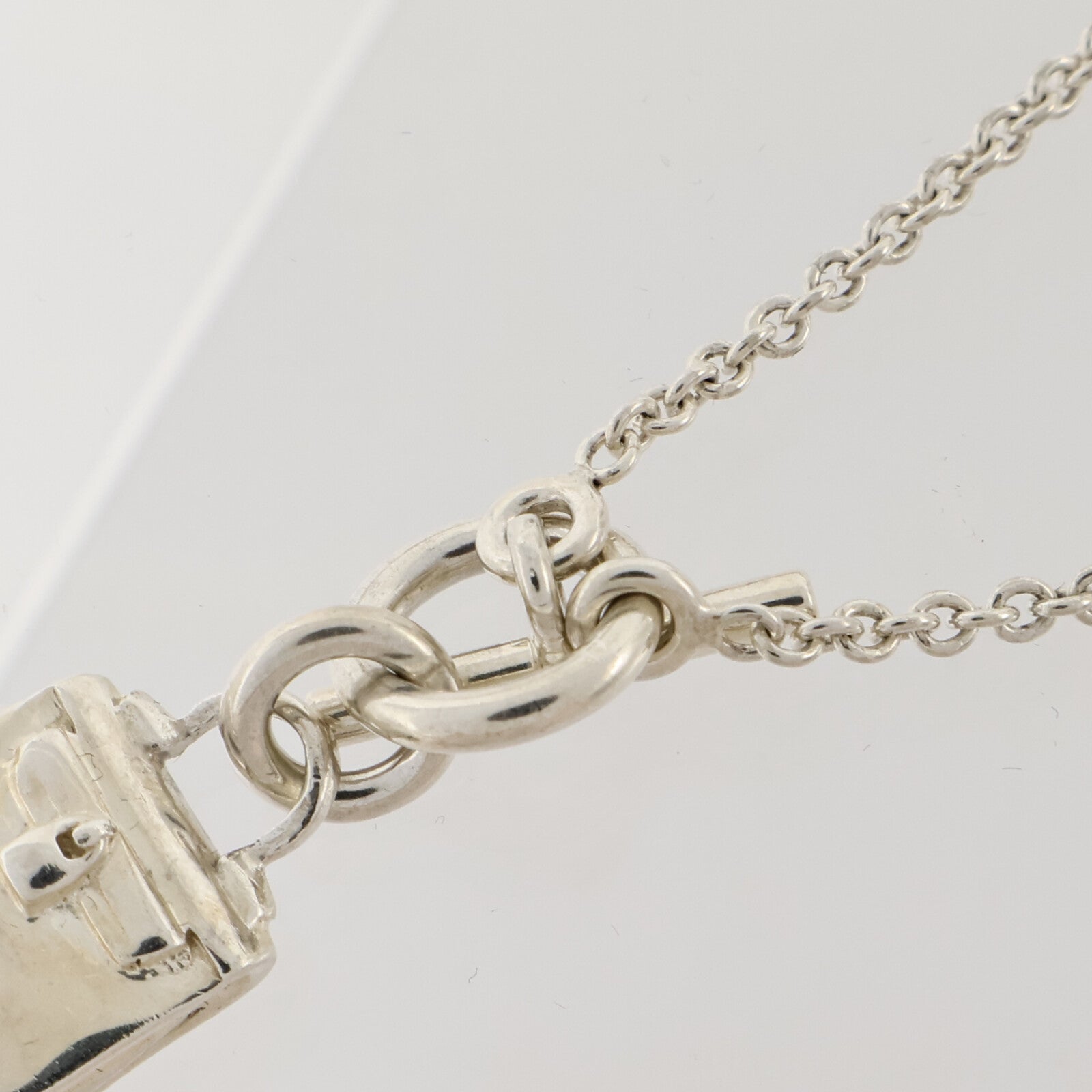 HERMES 925純銀Amulettes Birkin Pendant Necklace項鏈