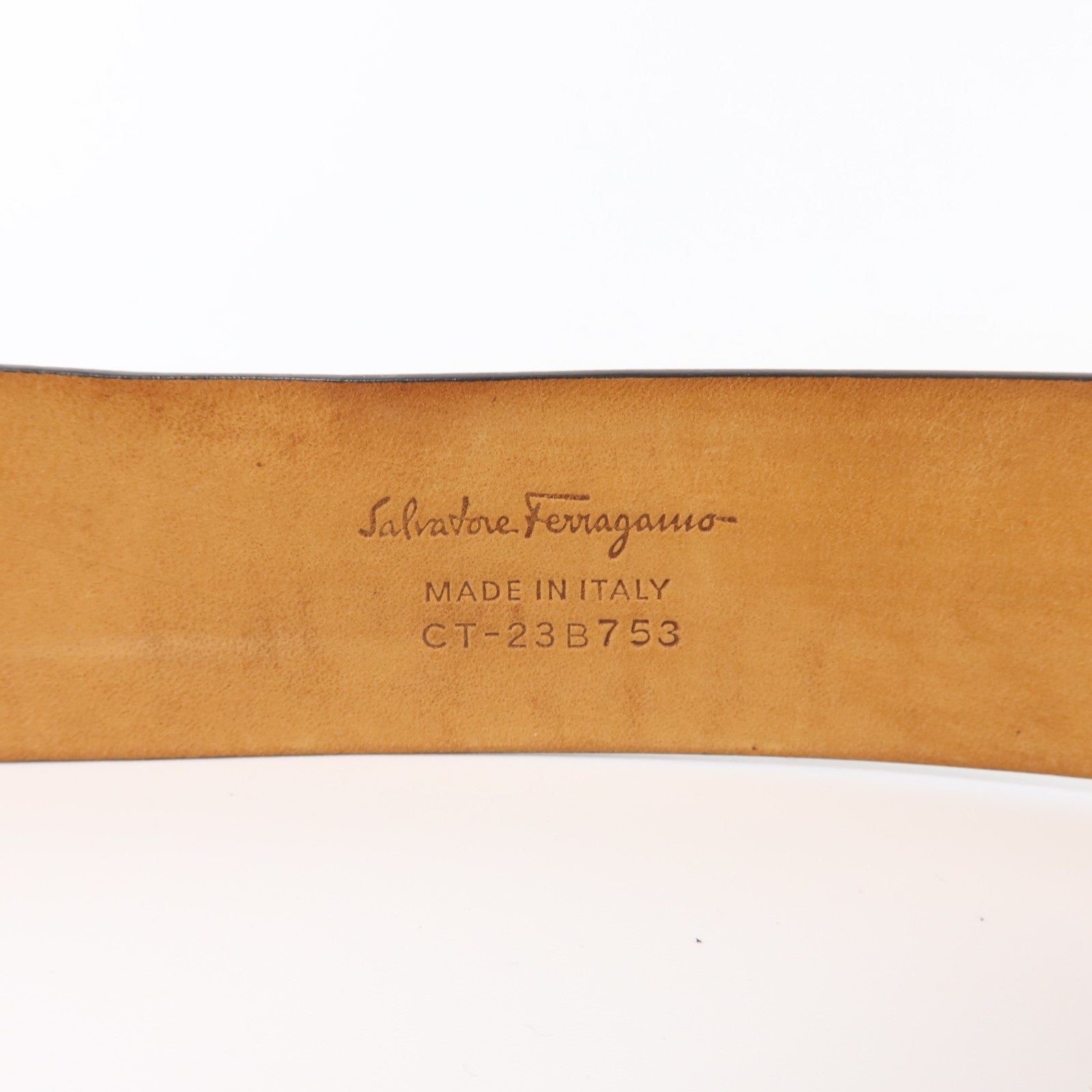 Salvatore Ferragamo 牛皮皮革Gancini Torchon Reversible Belt皮帶