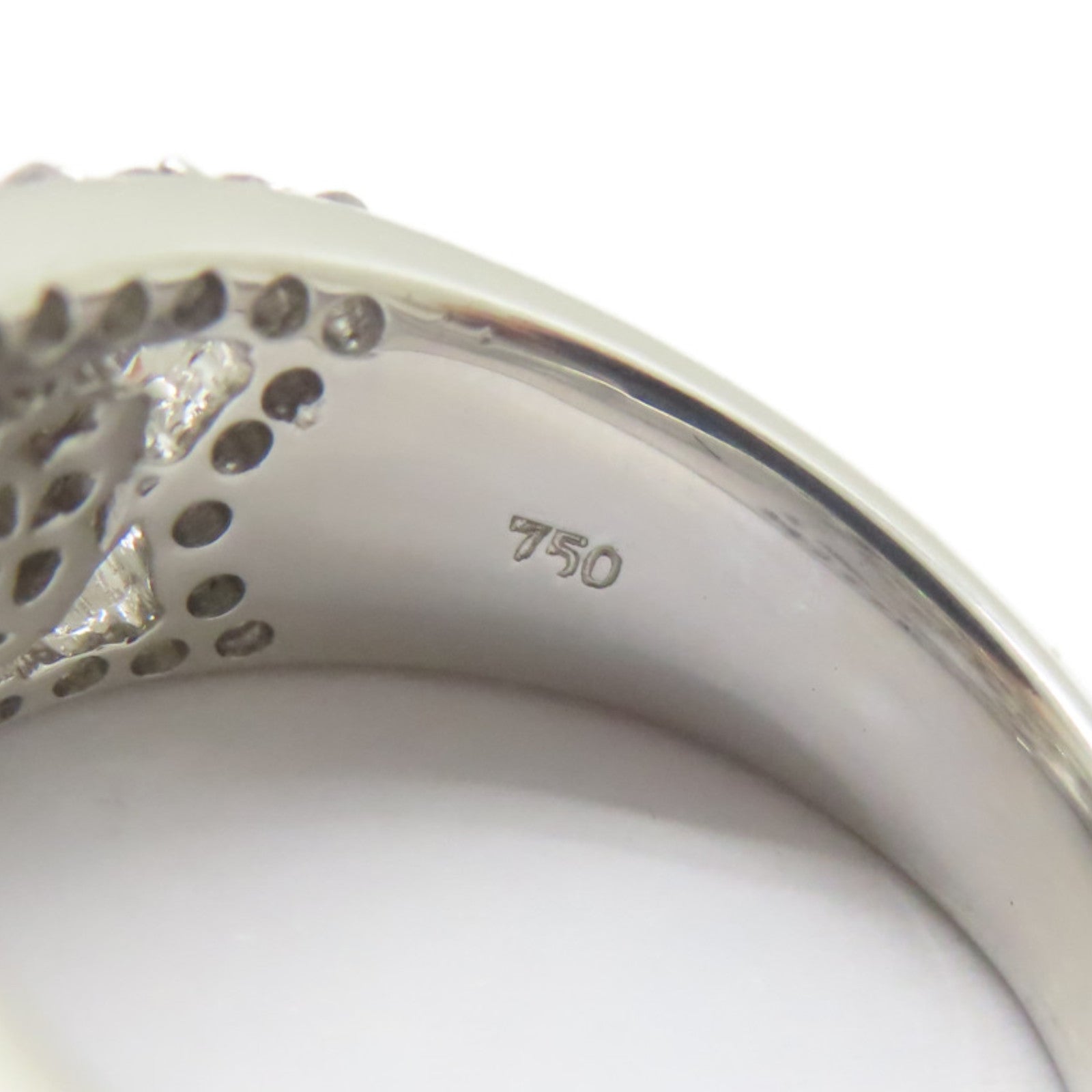 JEWELRY 18K白金Diamond Ring 1.35ct鑽石戒指US#7