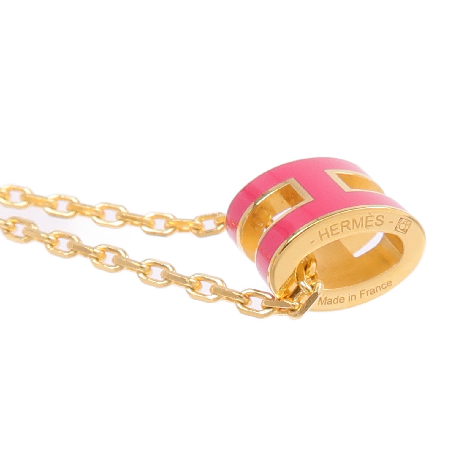 HERMES 金屬Mini Pop H項鍊