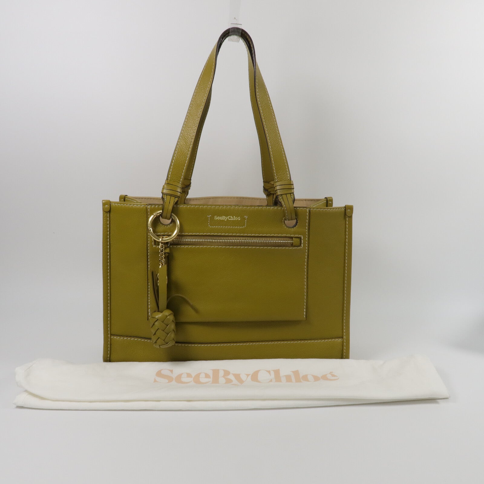 SEE BY CHLOE 牛皮皮革Tote Bag手挽袋