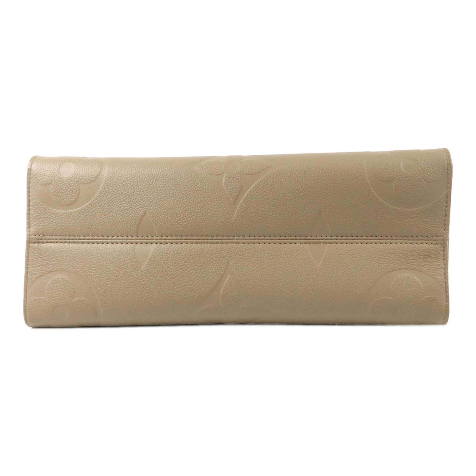 LOUIS VUITTON Monogram Empreinte On The Go MM金扣手挽肩背兩用袋