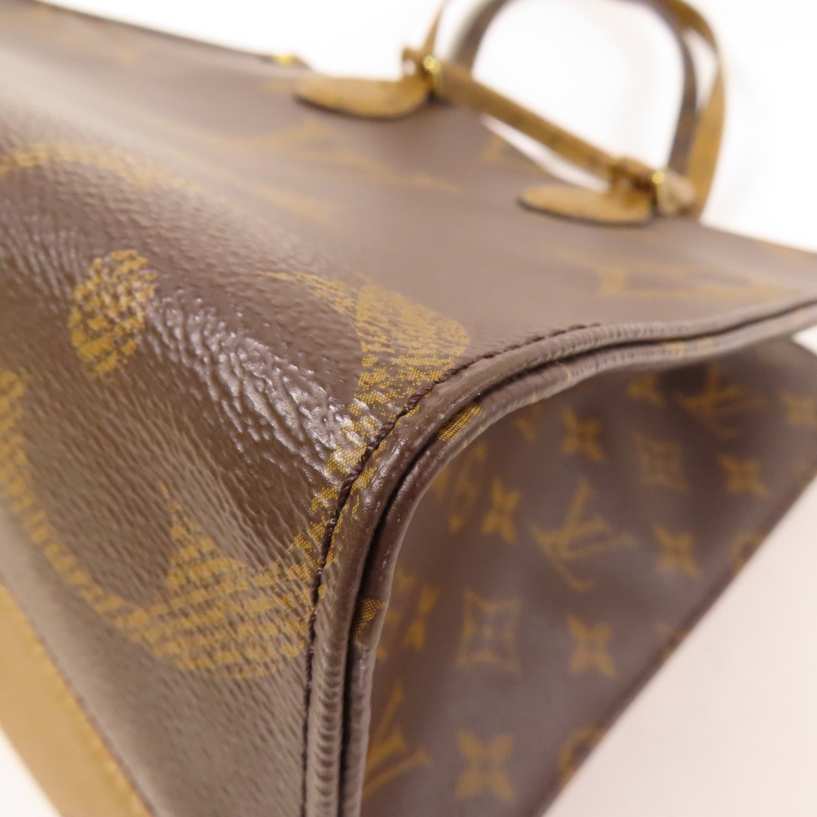 LOUIS VUITTON LV GHW On The Go MM 2 Way Bag M45321 Monogram Giant Brown