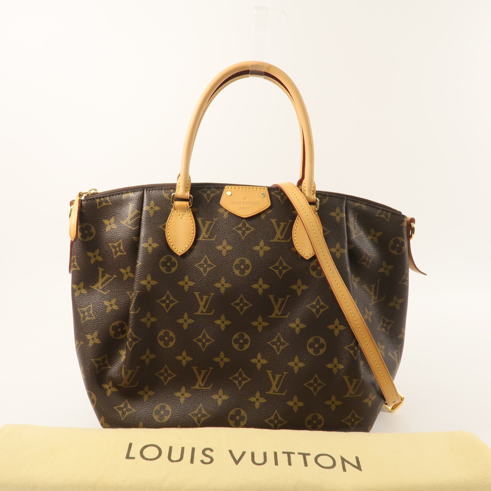 LOUIS VUITTON Monogram Turenne MM手挽肩背兩用袋